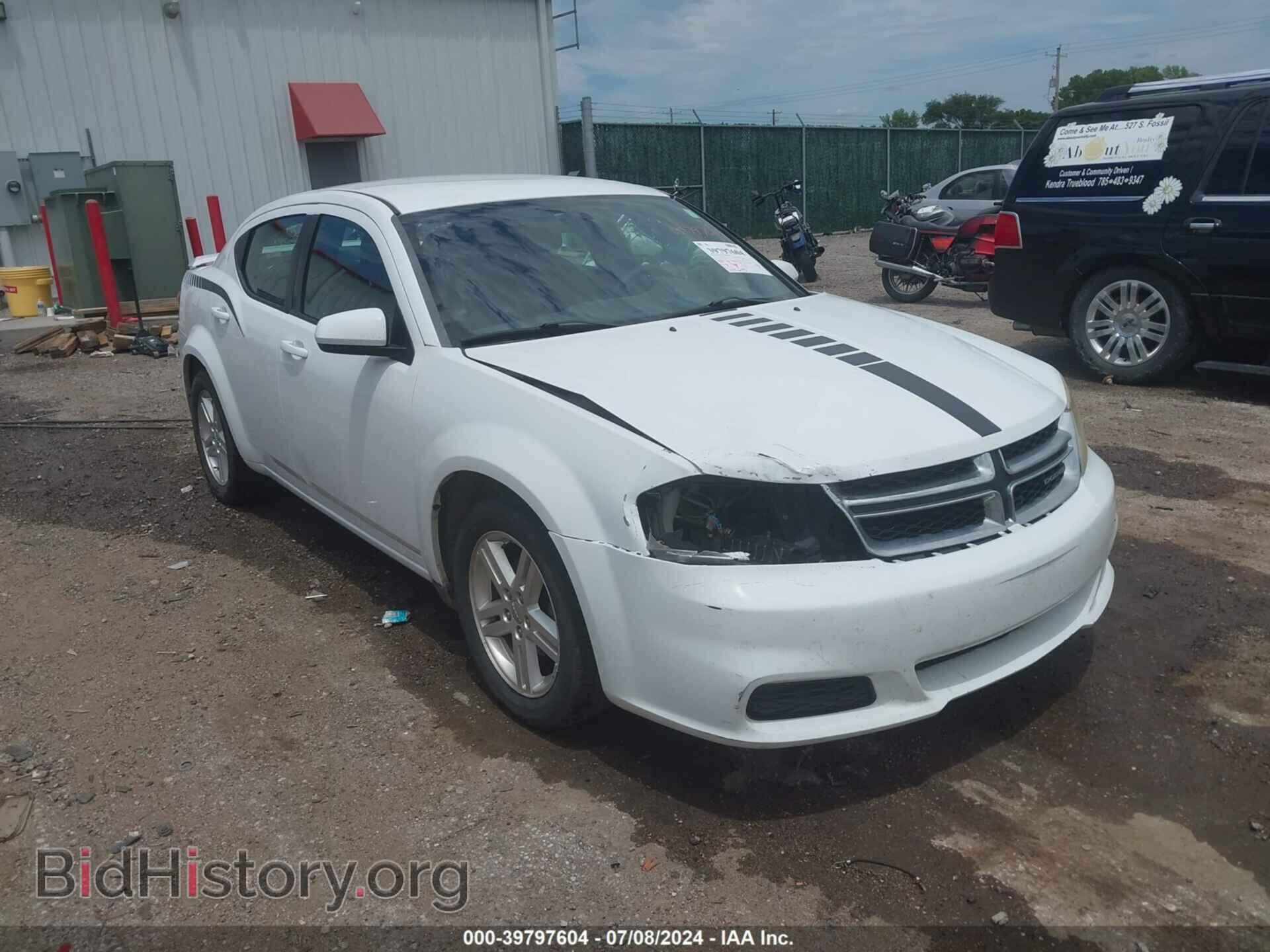Photo 1C3CDZCB1CN190373 - DODGE AVENGER 2012