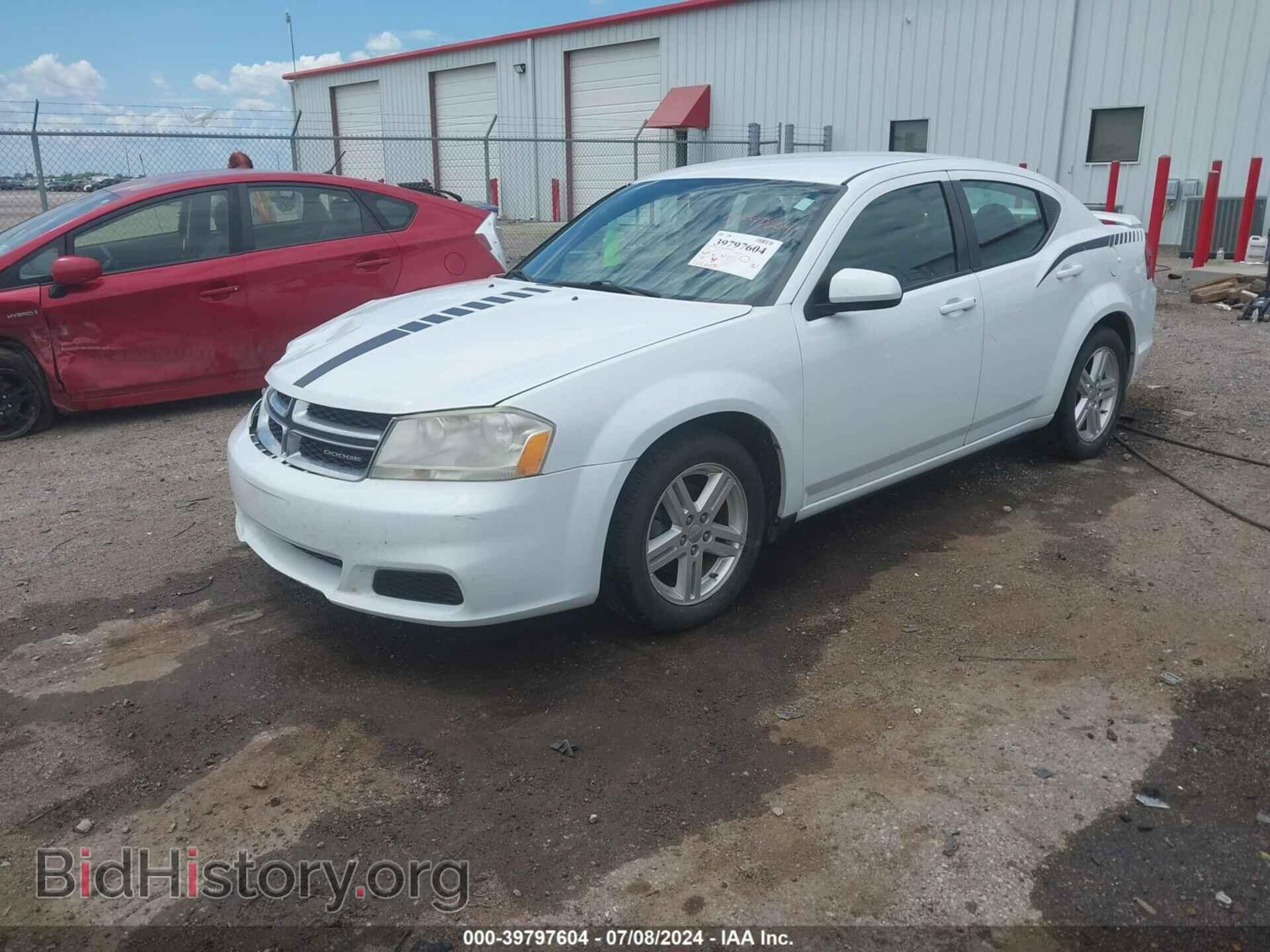 2012 DODGE AVENGER - VIN: 1C3CDZCB1CN190373 - Photo 2