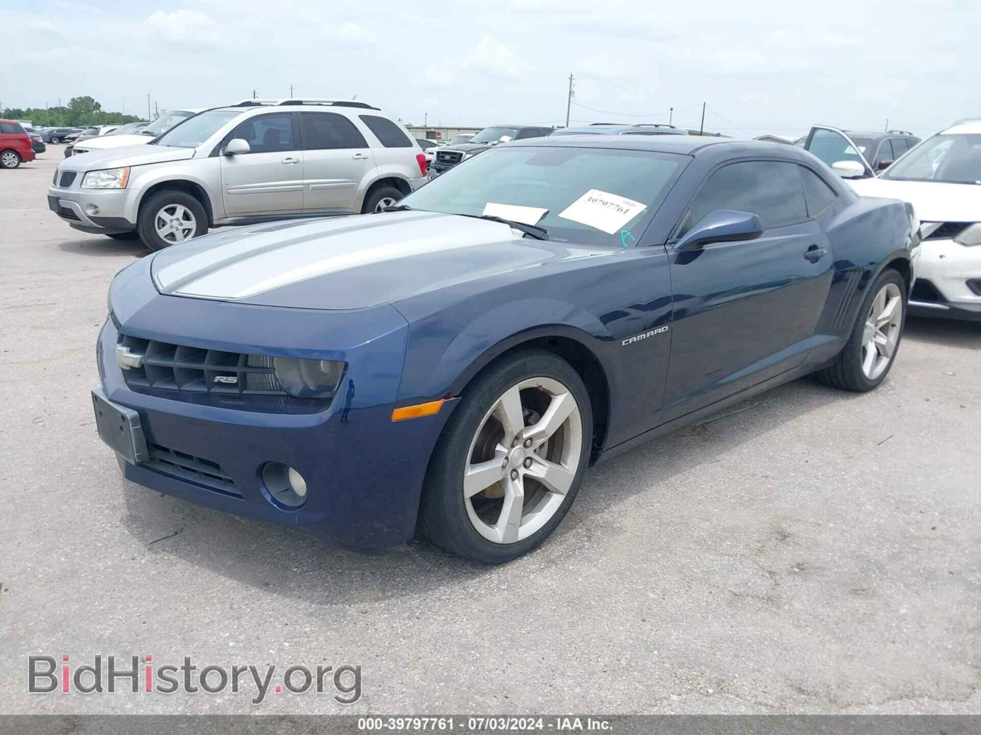 2010 CHEVROLET CAMARO - VIN: 2G1FC1EV2A9196616 - Фото 2