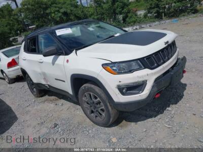 2020 Jeep COMPASS Trailhawk 4X4, белый — VIN 3C4NJDDB7LT202976, IAAI