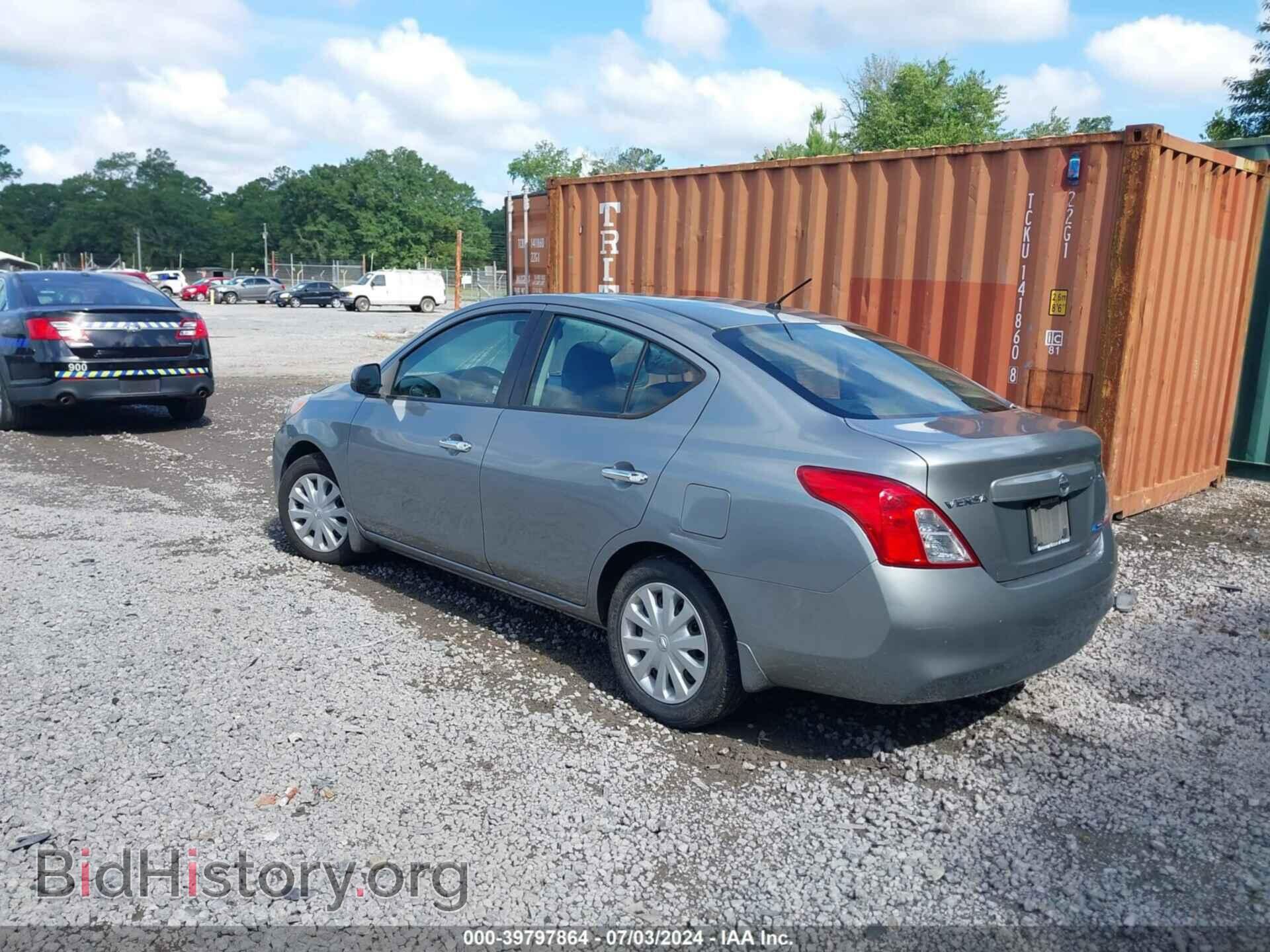 2012 NISSAN VERSA - VIN: 3N1CN7AP7CL856151 - Фото 3