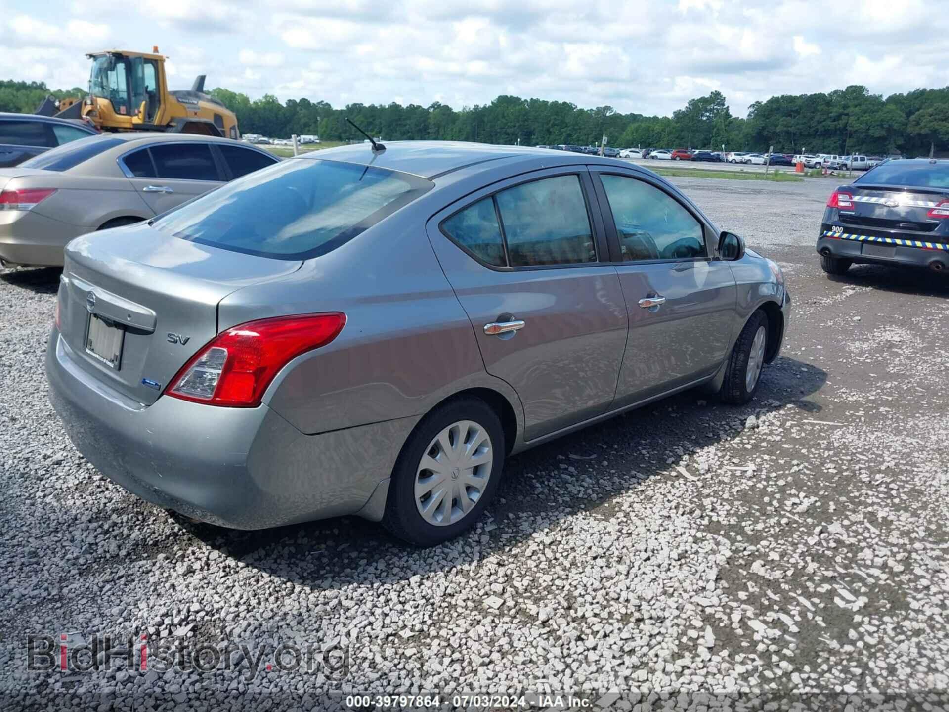 2012 NISSAN VERSA - VIN: 3N1CN7AP7CL856151 - Фото 4