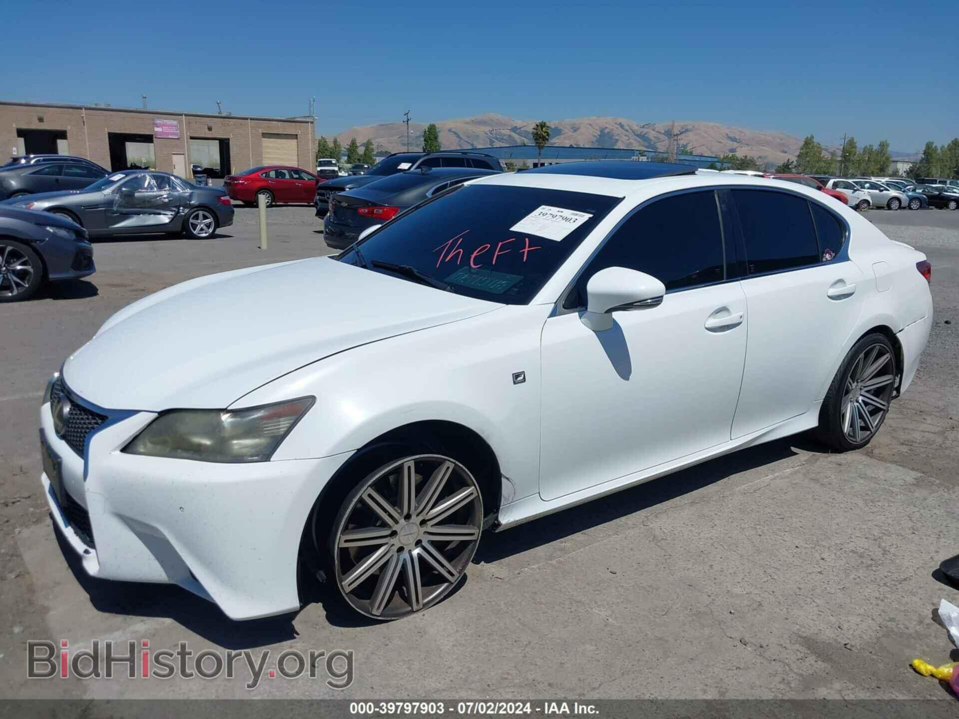 2014 LEXUS GS 350 - VIN: JTHBE1BL9E5032218 - Фото 2