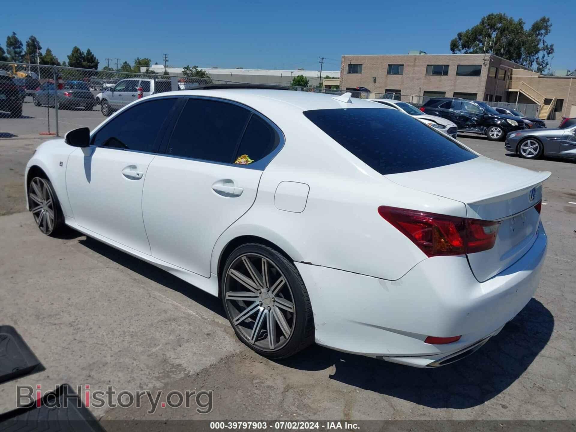 2014 LEXUS GS 350 - VIN: JTHBE1BL9E5032218 - Фото 3
