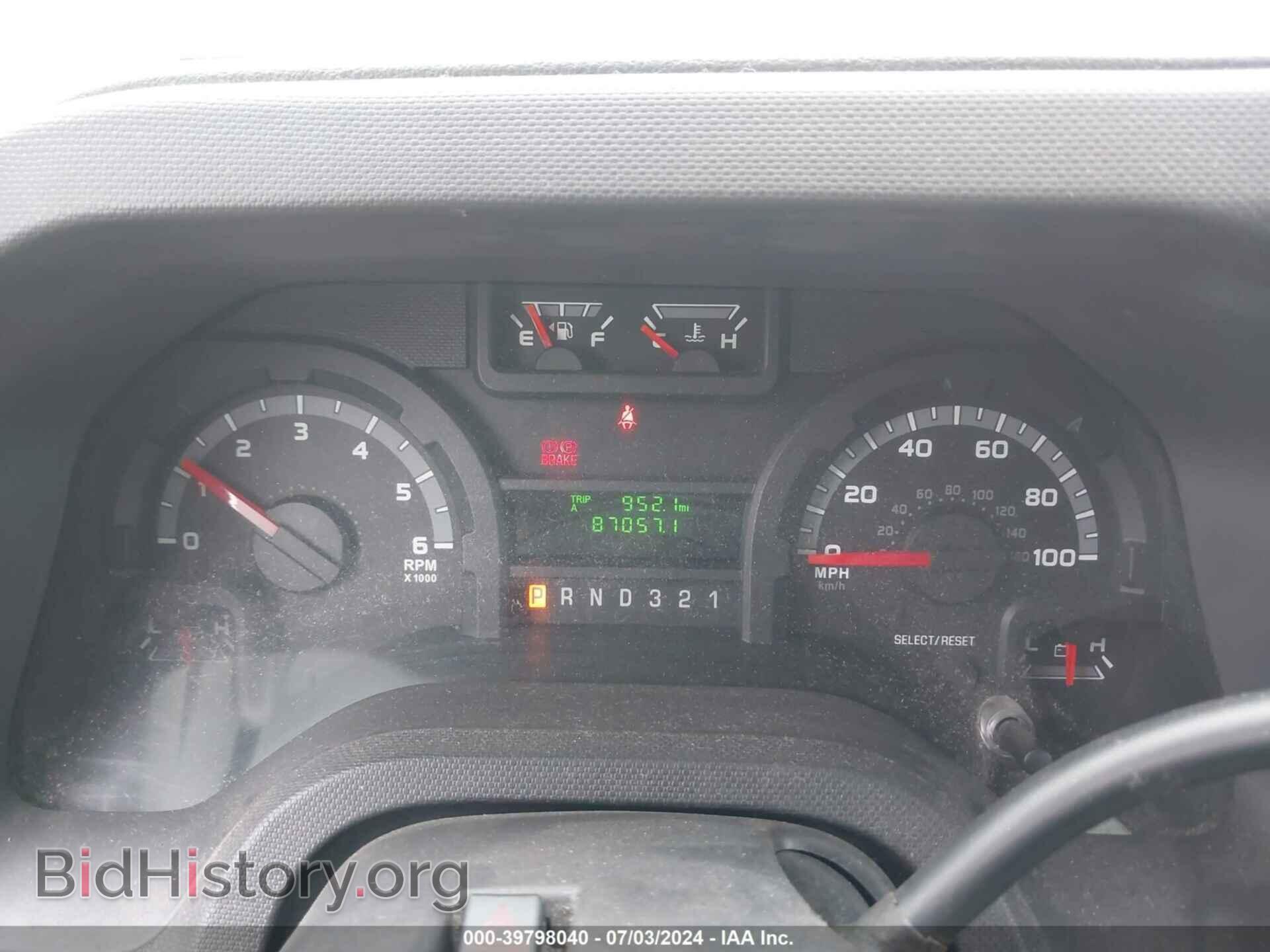 2010 FORD E-450 CUTAWAY - VIN: 1FDFE4FSXADA01304 - Фото 5