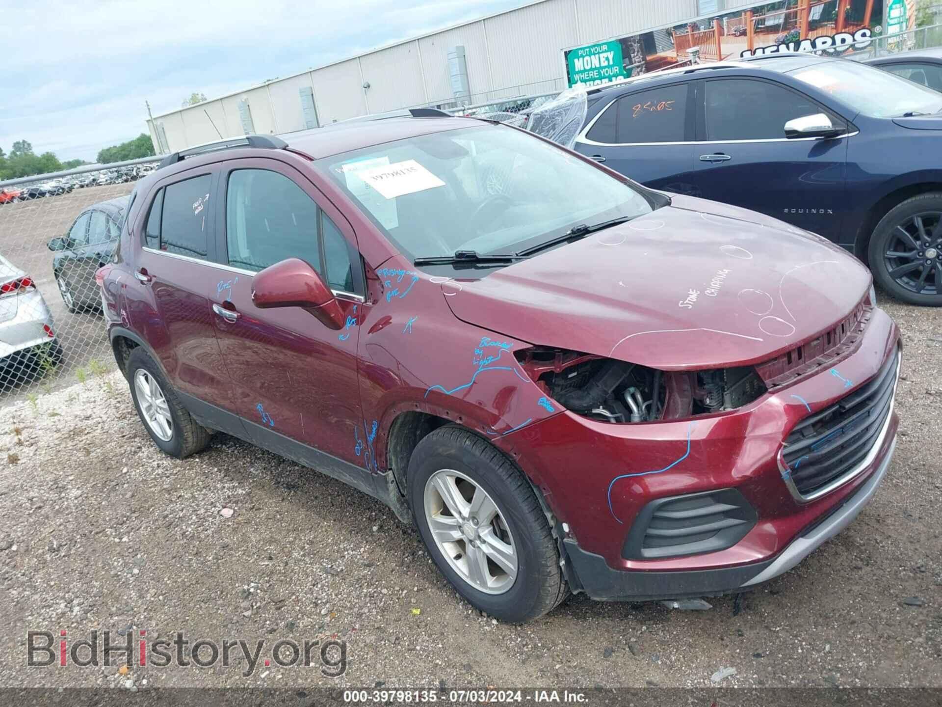 Фотография 3GNCJLSB3HL169994 - CHEVROLET TRAX 2017