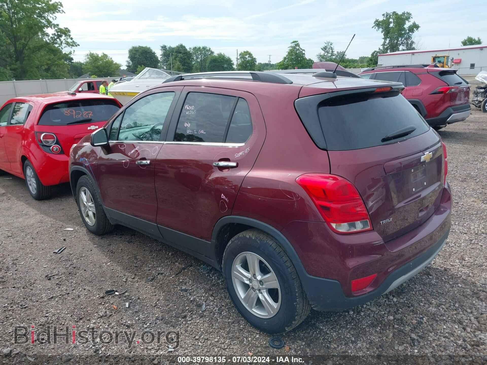 2017 CHEVROLET TRAX - VIN: 3GNCJLSB3HL169994 - Фото 3