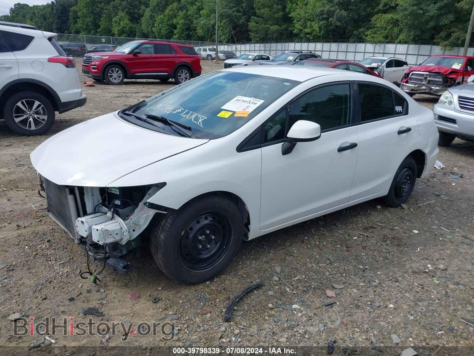 2013 HONDA CIVIC - VIN: 19XFB2F50DE277103 - Photo 2