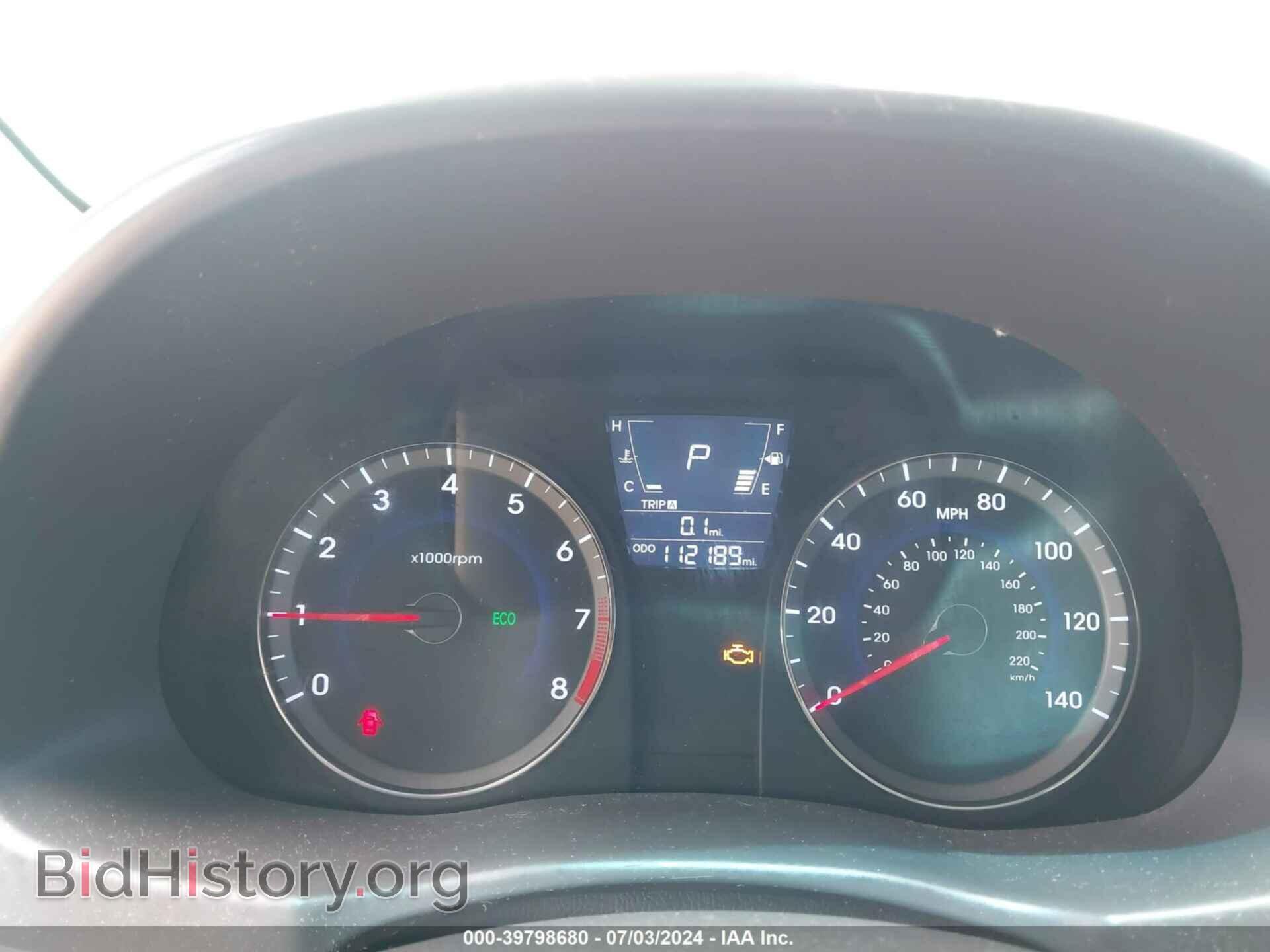 2012 HYUNDAI ACCENT - VIN: KMHCT4AE4CU229828 - Фото 7