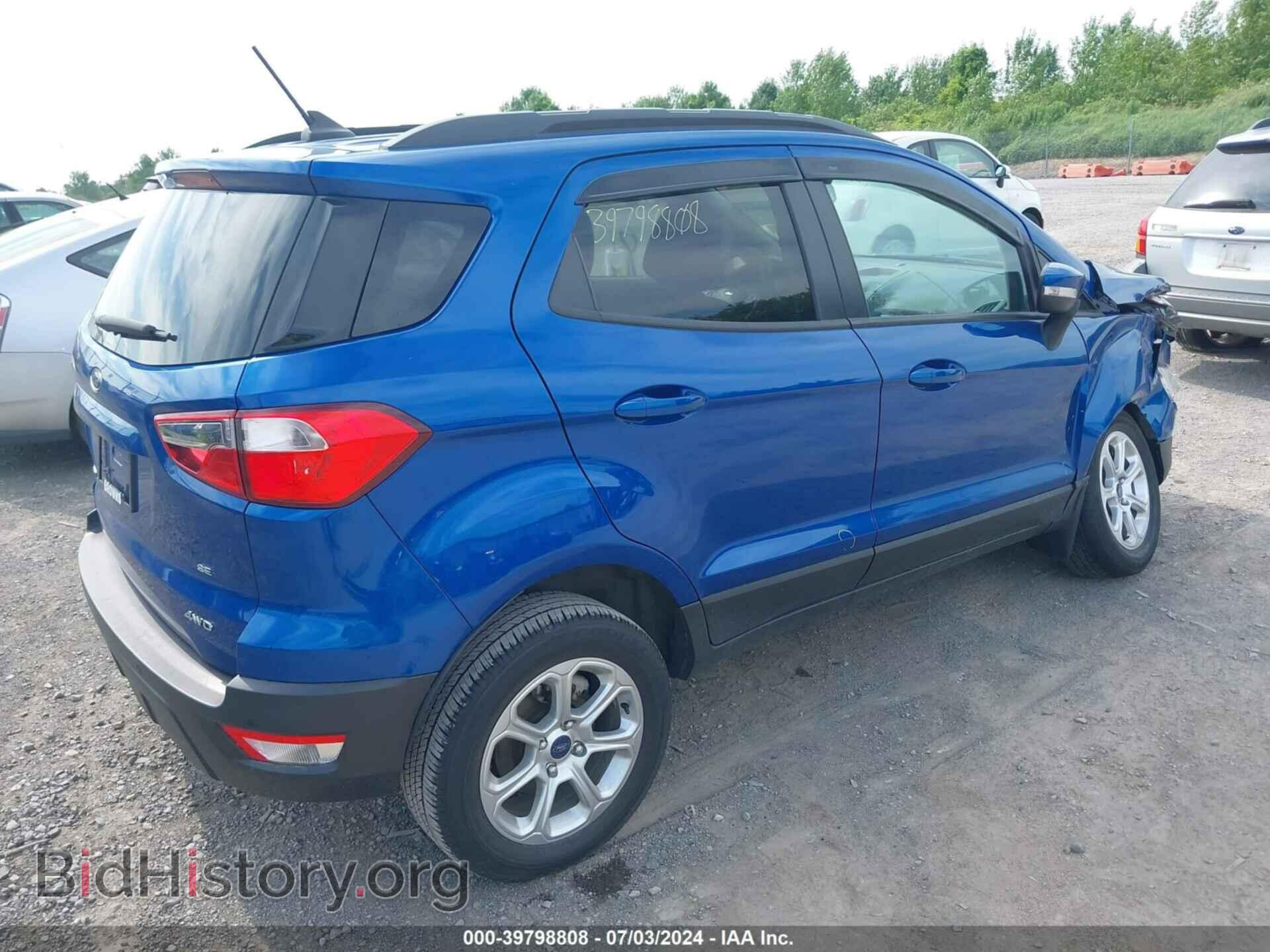 2021 FORD ECOSPORT - VIN: MAJ6S3GL2MC402778 - Фото 4
