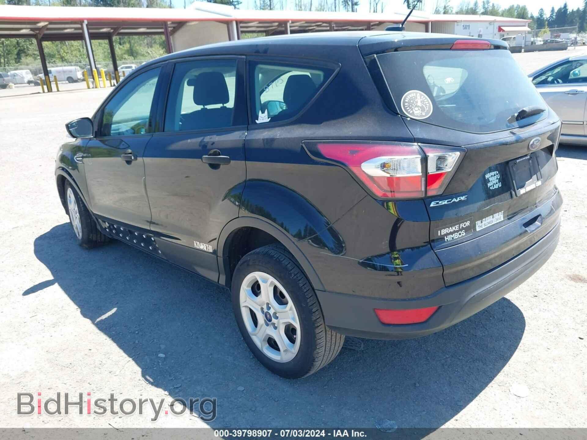 2017 FORD ESCAPE - VIN: 1FMCU0F72HUD43155 - Фото 3