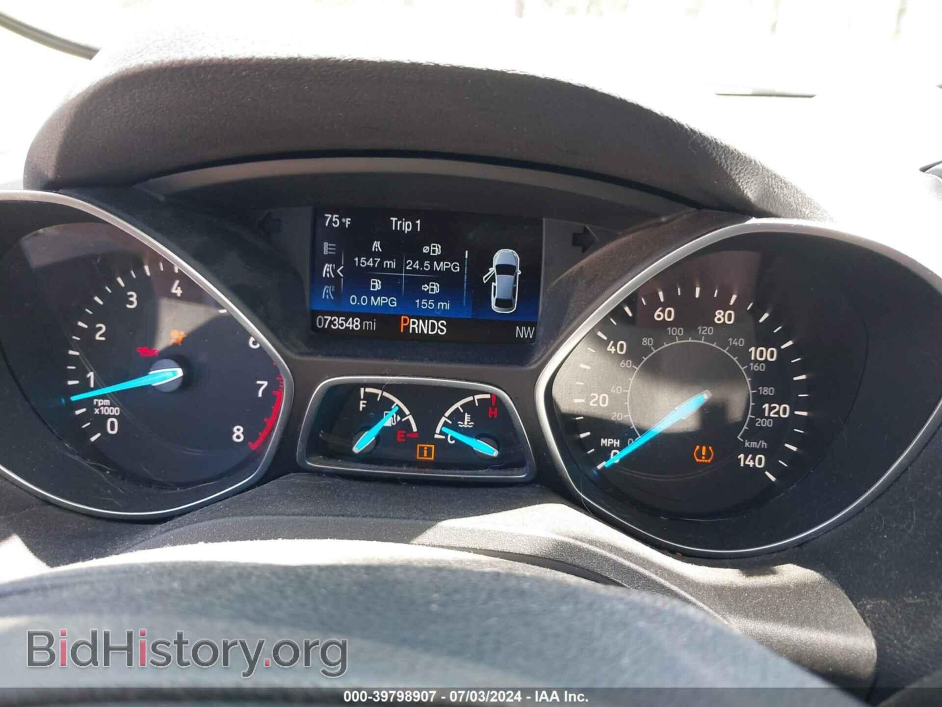 2017 FORD ESCAPE - VIN: 1FMCU0F72HUD43155 - Фото 7