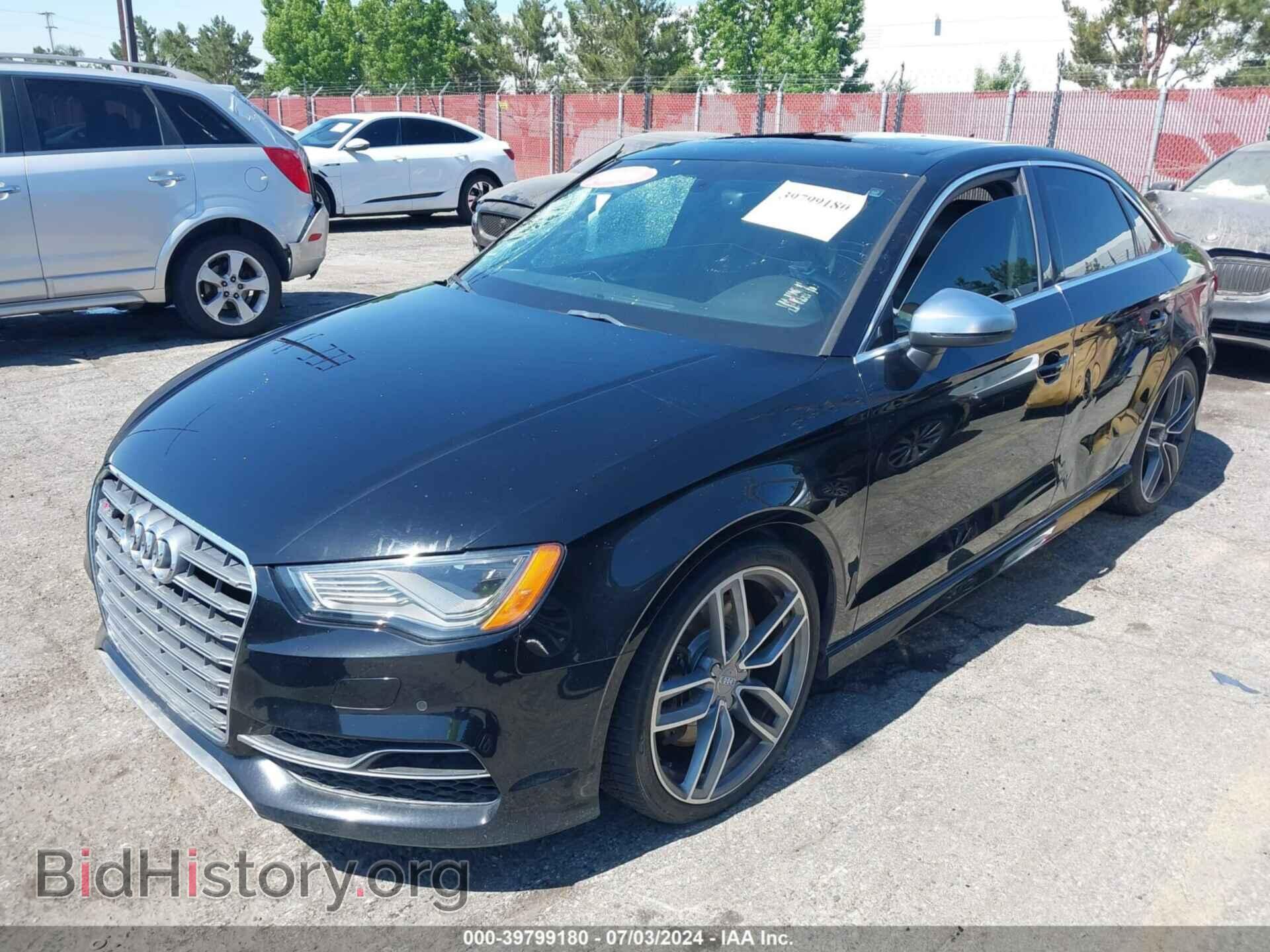 2016 AUDI S3 - VIN: WAUB1GFF8G1069563 - Фото 2
