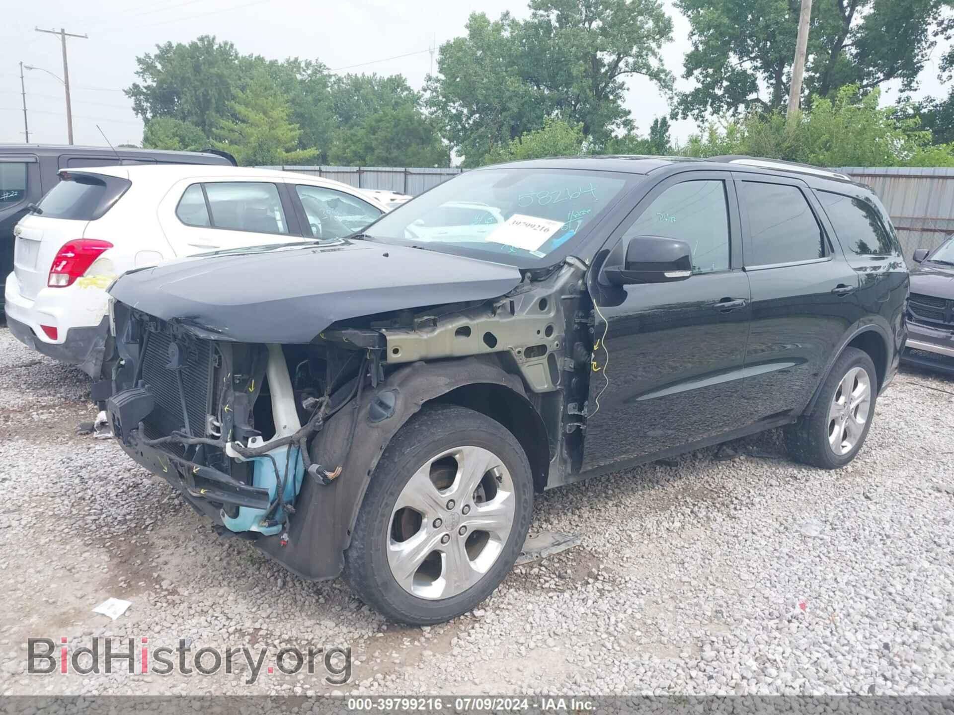 2014 DODGE DURANGO - VIN: 1C4RDJDG3EC971640 - Фото 2