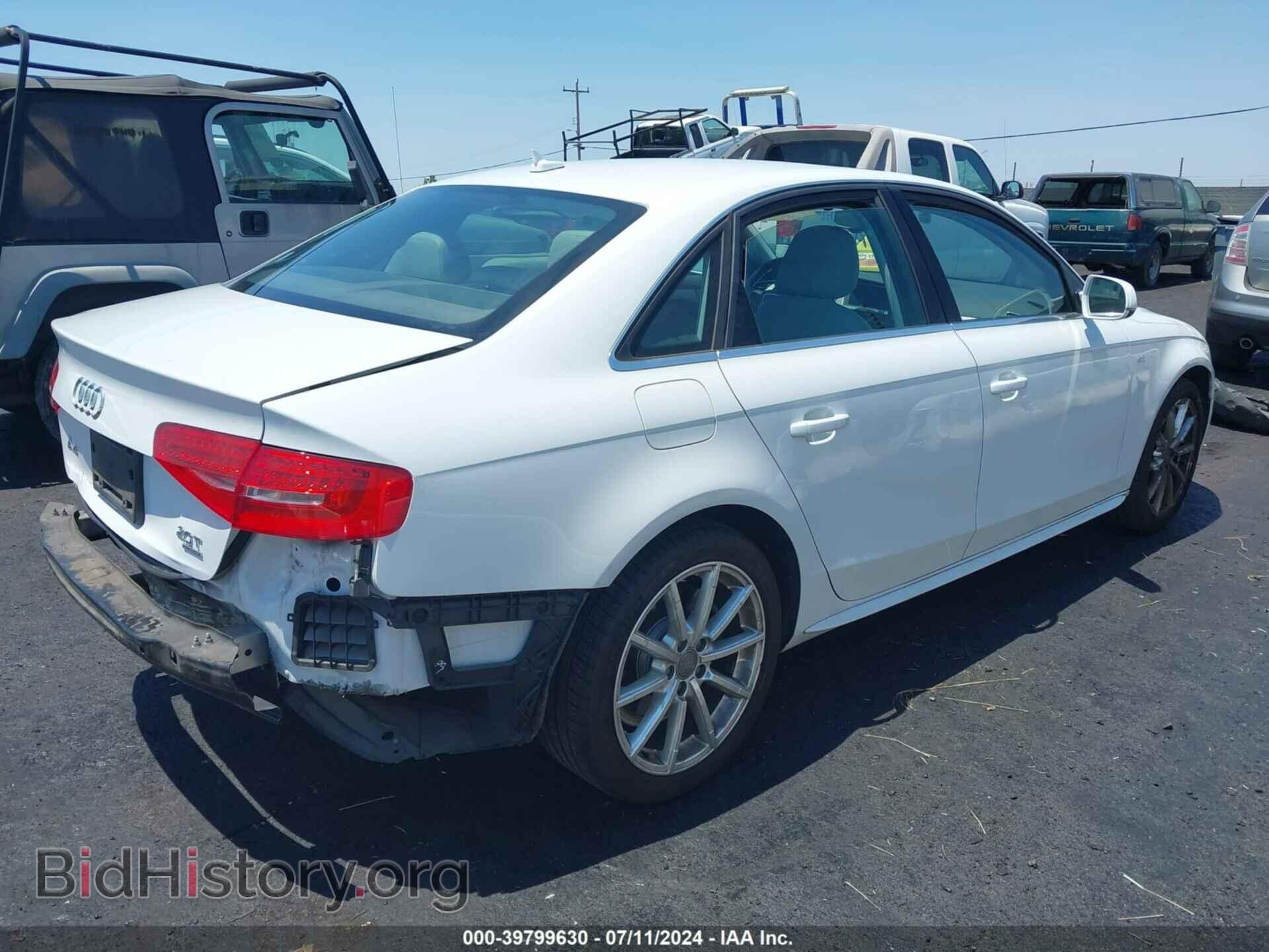 2014 AUDI A4 - VIN: WAUFFAFL2EN020371 - Фото 4