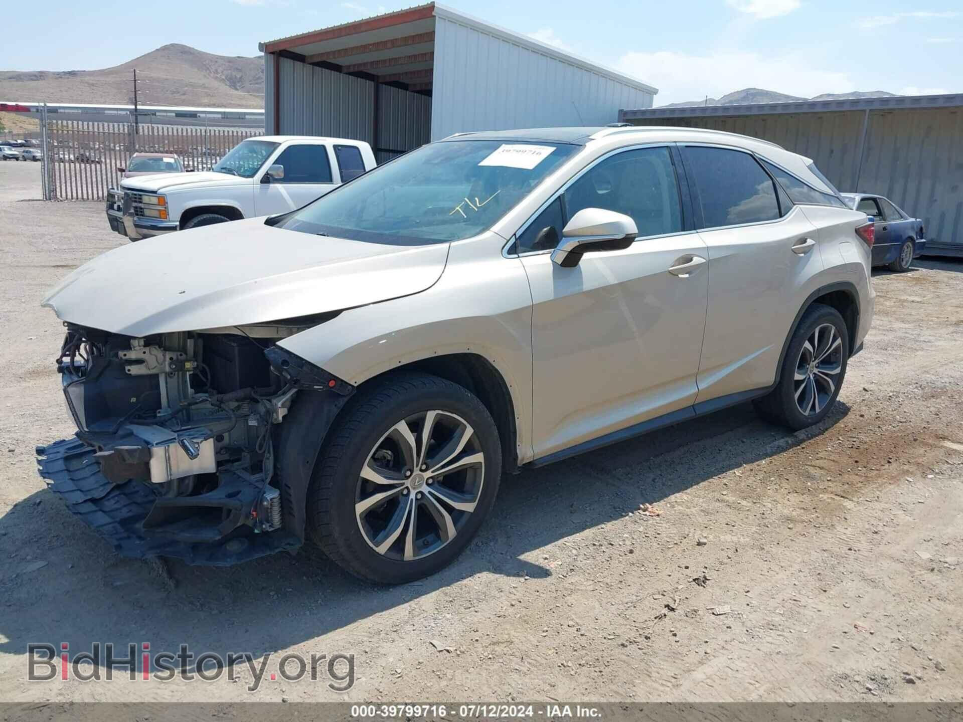 2017 LEXUS RX 350 - VIN: 2T2BZMCA6HC088043 - Фото 2