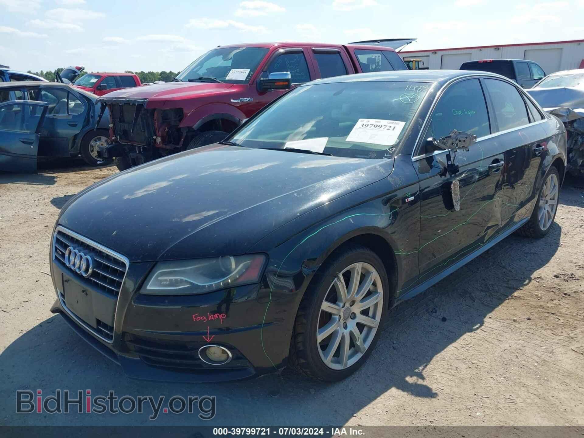 2012 AUDI A4 - VIN: WAUFFAFL8CN015589 - Фото 2