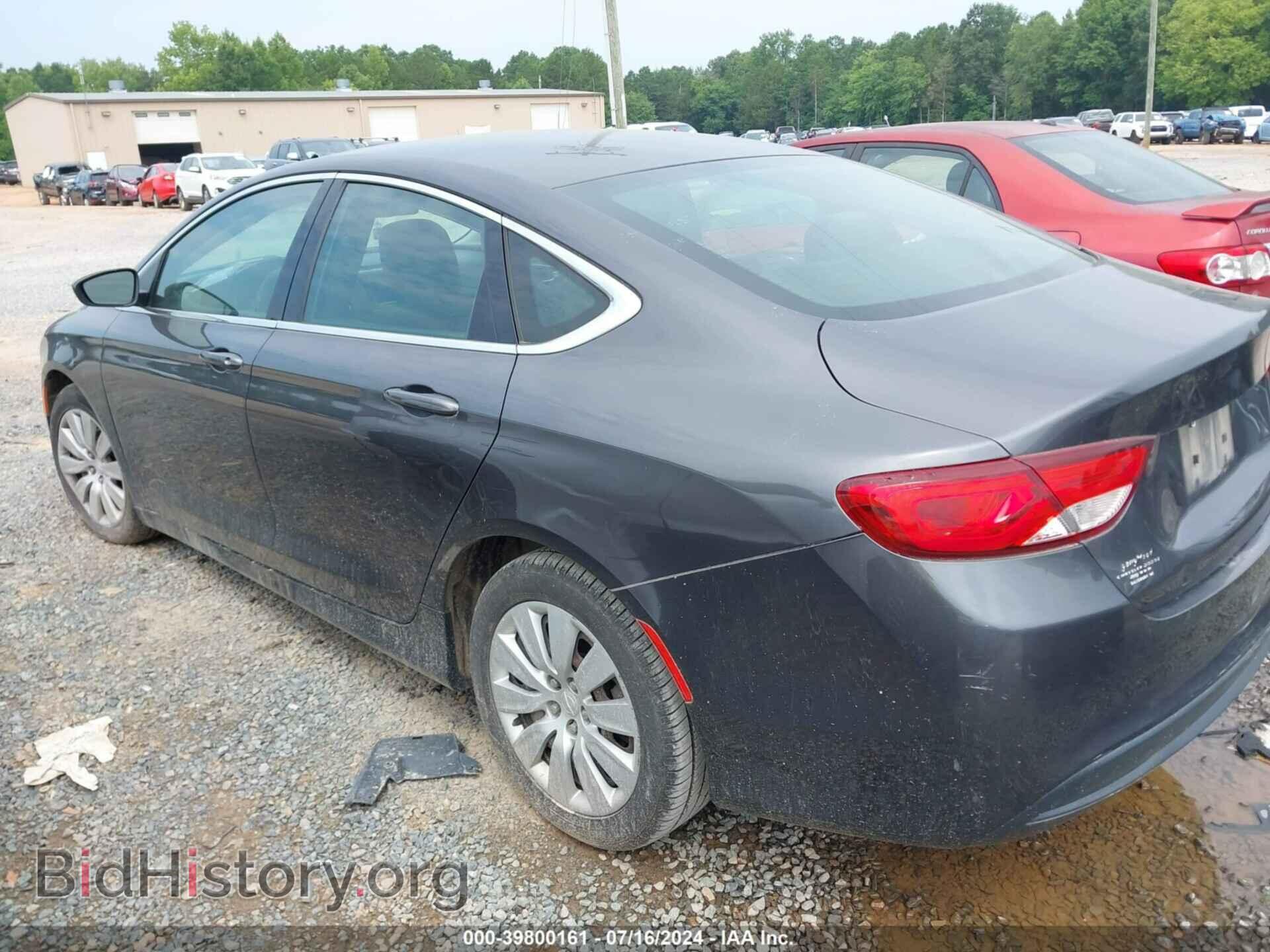 2015 CHRYSLER 200 - VIN: 1C3CCCFB5FN610880 - Фото 3