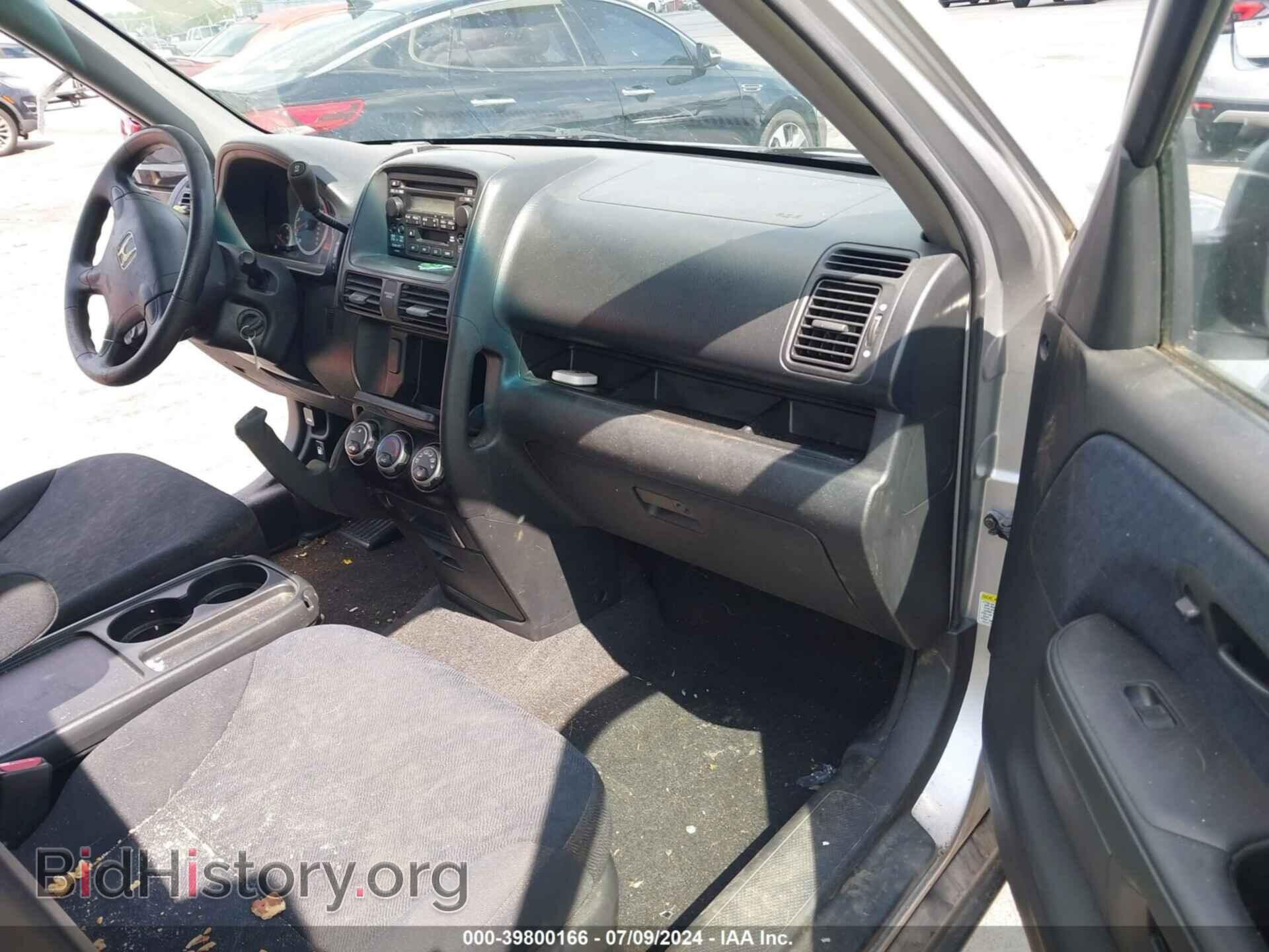 2006 HONDA CR-V - VIN: SHSRD68596U401130 - Фото 5