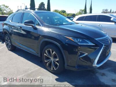 2017 Lexus RX 350, black — VIN 2T2ZZMCAXHC051821, IAAI