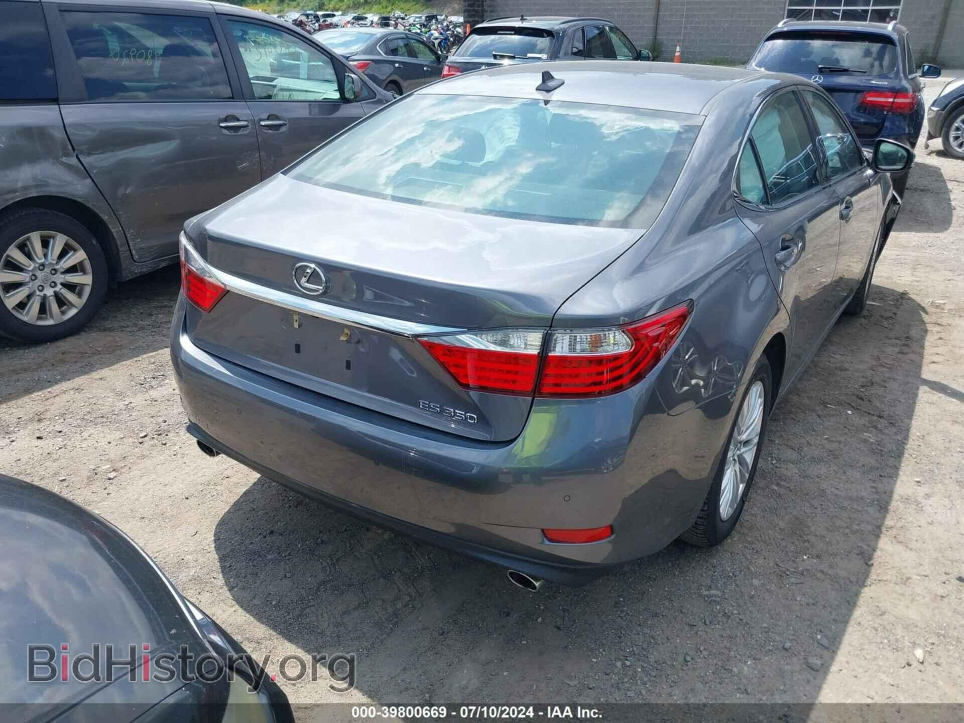 2013 LEXUS ES 350 - VIN: JTHBK1GG3D2043932 - Фото 4