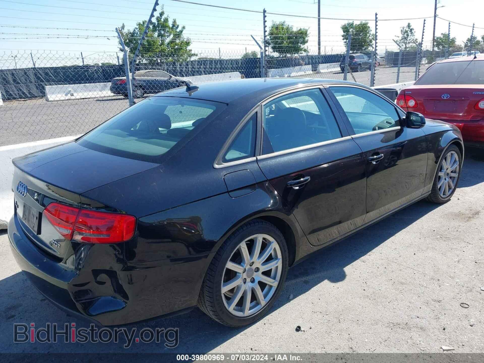 2010 AUDI A4 - VIN: WAUAFAFL9AN006956 - Фото 4