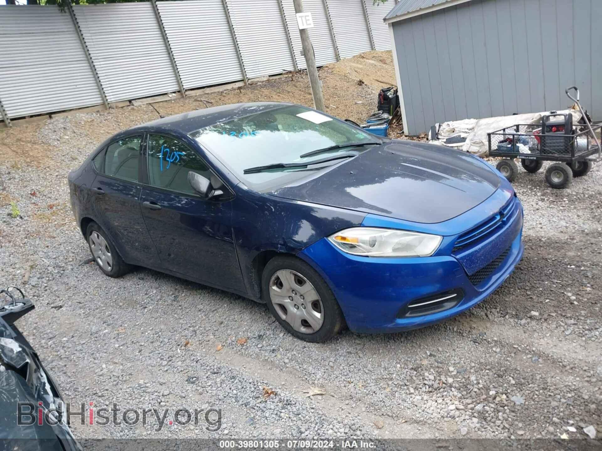Photo 1C3CDFAA1DD200464 - DODGE DART 2013