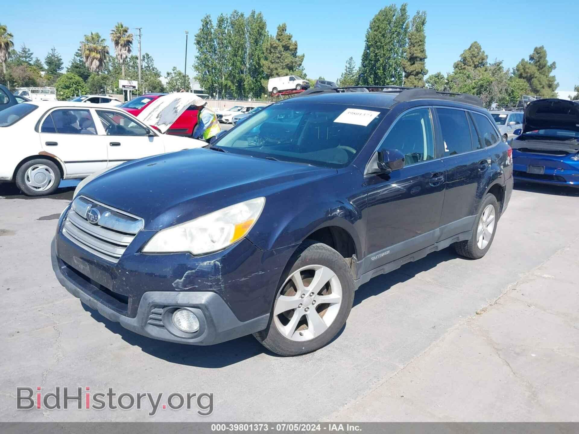 2013 SUBARU OUTBACK - VIN: 4S4BRCBC4D3218725 - Фото 2