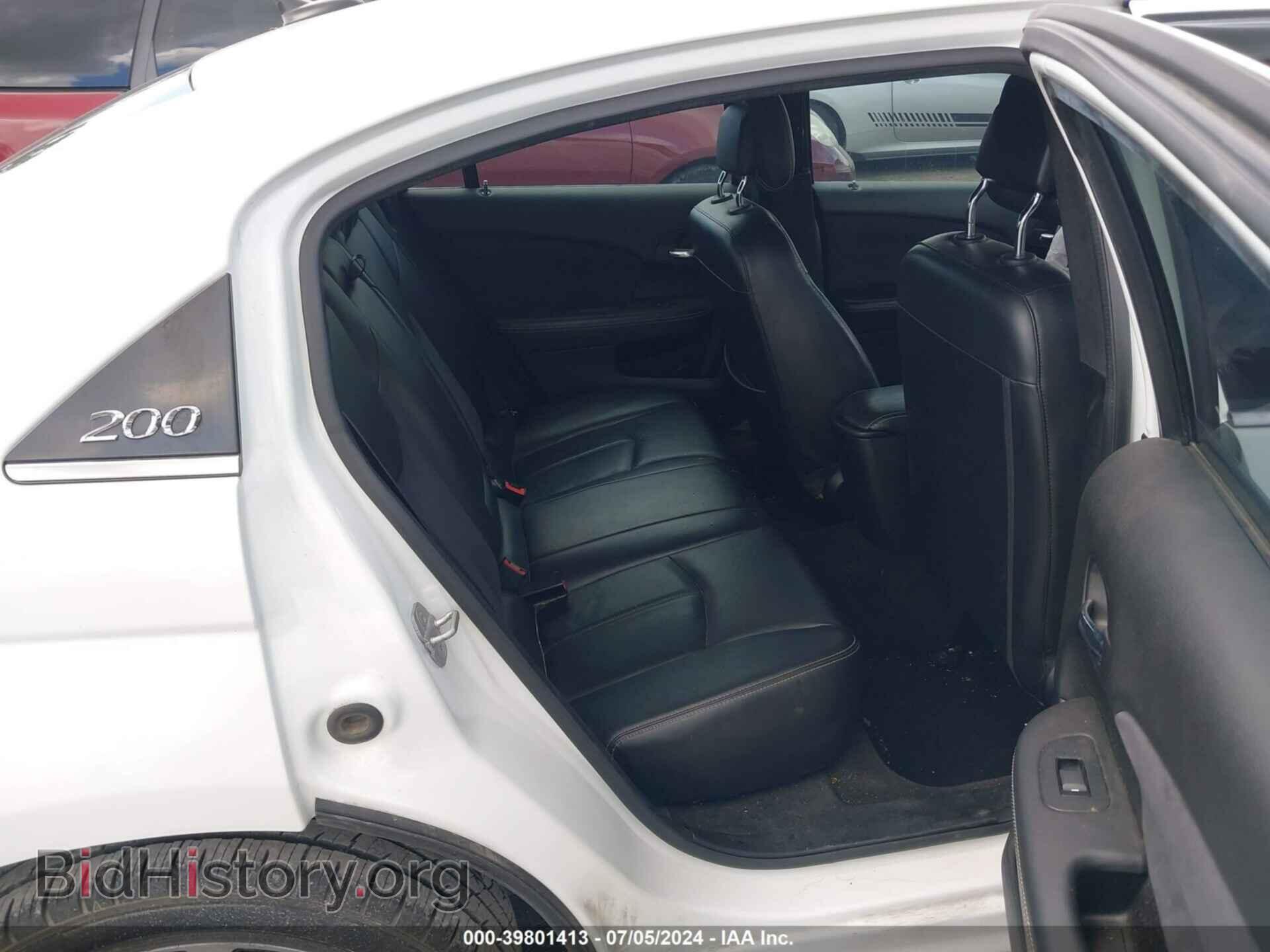 2013 CHRYSLER 200 - VIN: 1C3CCBCG8DN504589 - Photo 8
