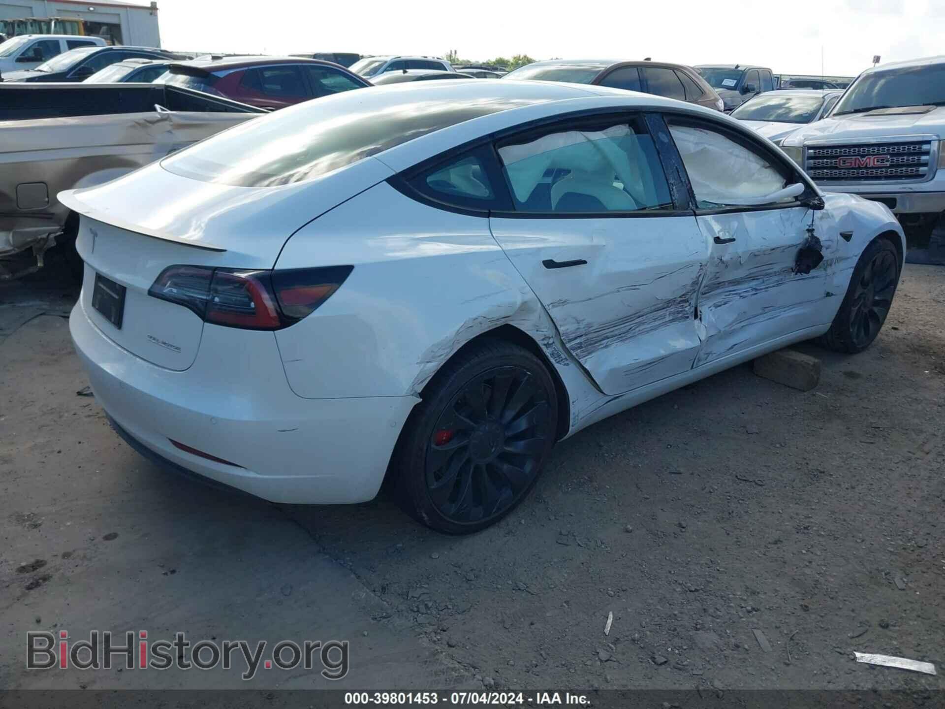 2022 TESLA MODEL 3 - VIN: 5YJ3E1EC0NF337655 - Фото 4