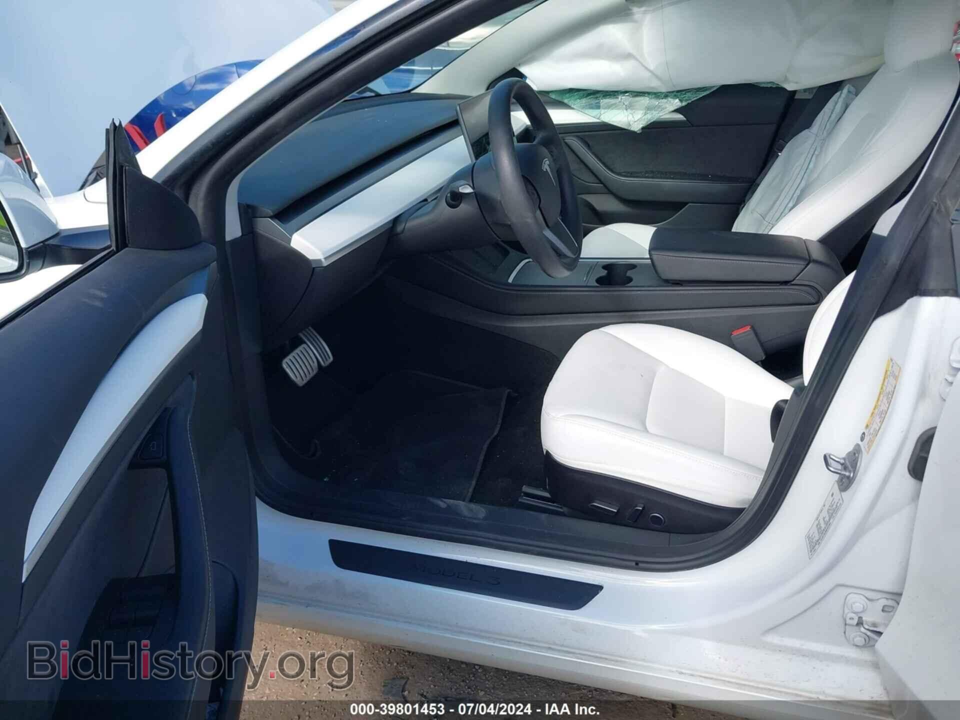 2022 TESLA MODEL 3 - VIN: 5YJ3E1EC0NF337655 - Фото 5