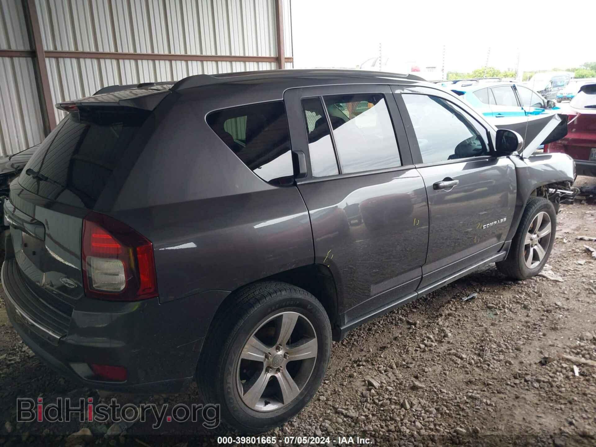 2016 JEEP COMPASS - VIN: 1C4NJDEB0GD797700 - Фото 4