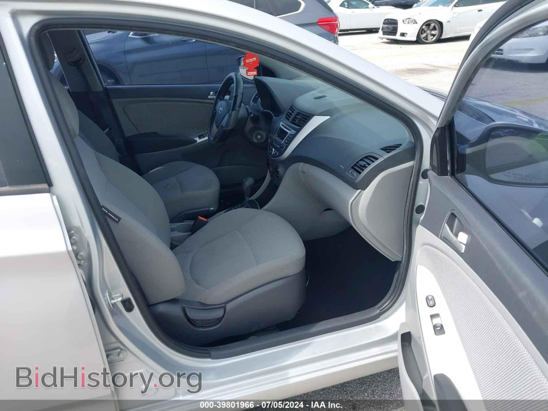 2014 HYUNDAI ACCENT - VIN: KMHCT4AEXEU754511 - Фото 5