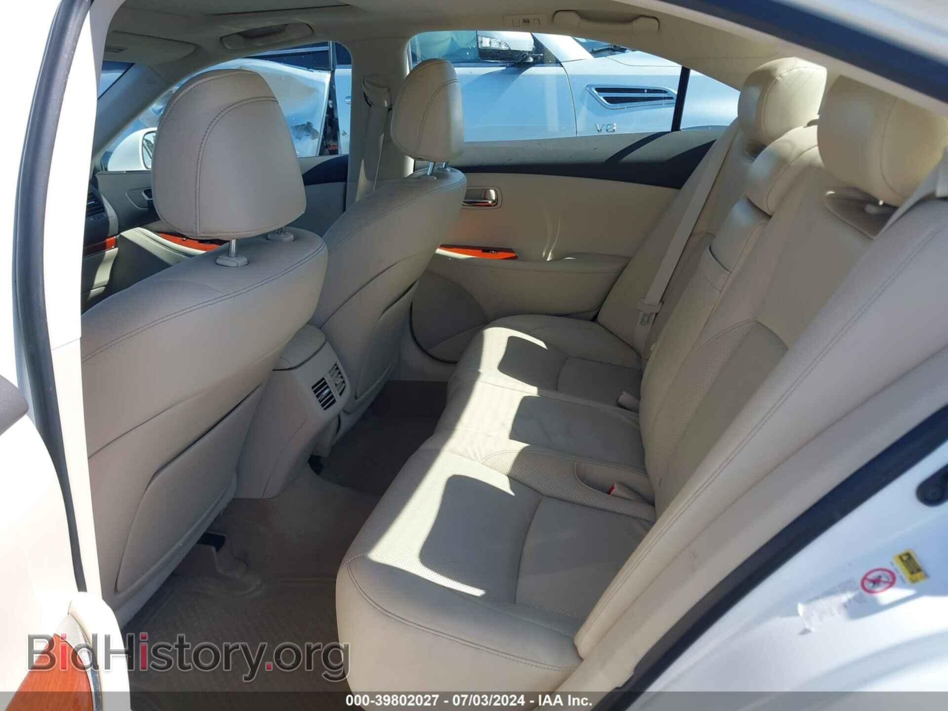 2010 LEXUS ES 350 - VIN: JTHBK1EG5A2388961 - Фото 8