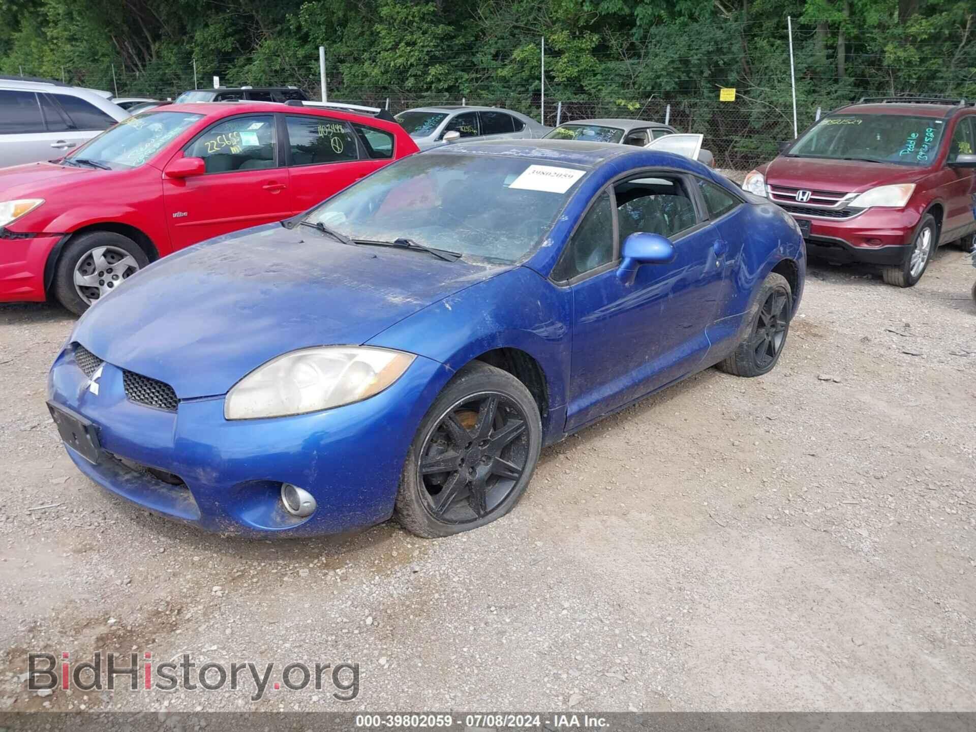 2006 MITSUBISHI ECLIPSE - VIN: 4A3AK34T96E023015 - Фото 2