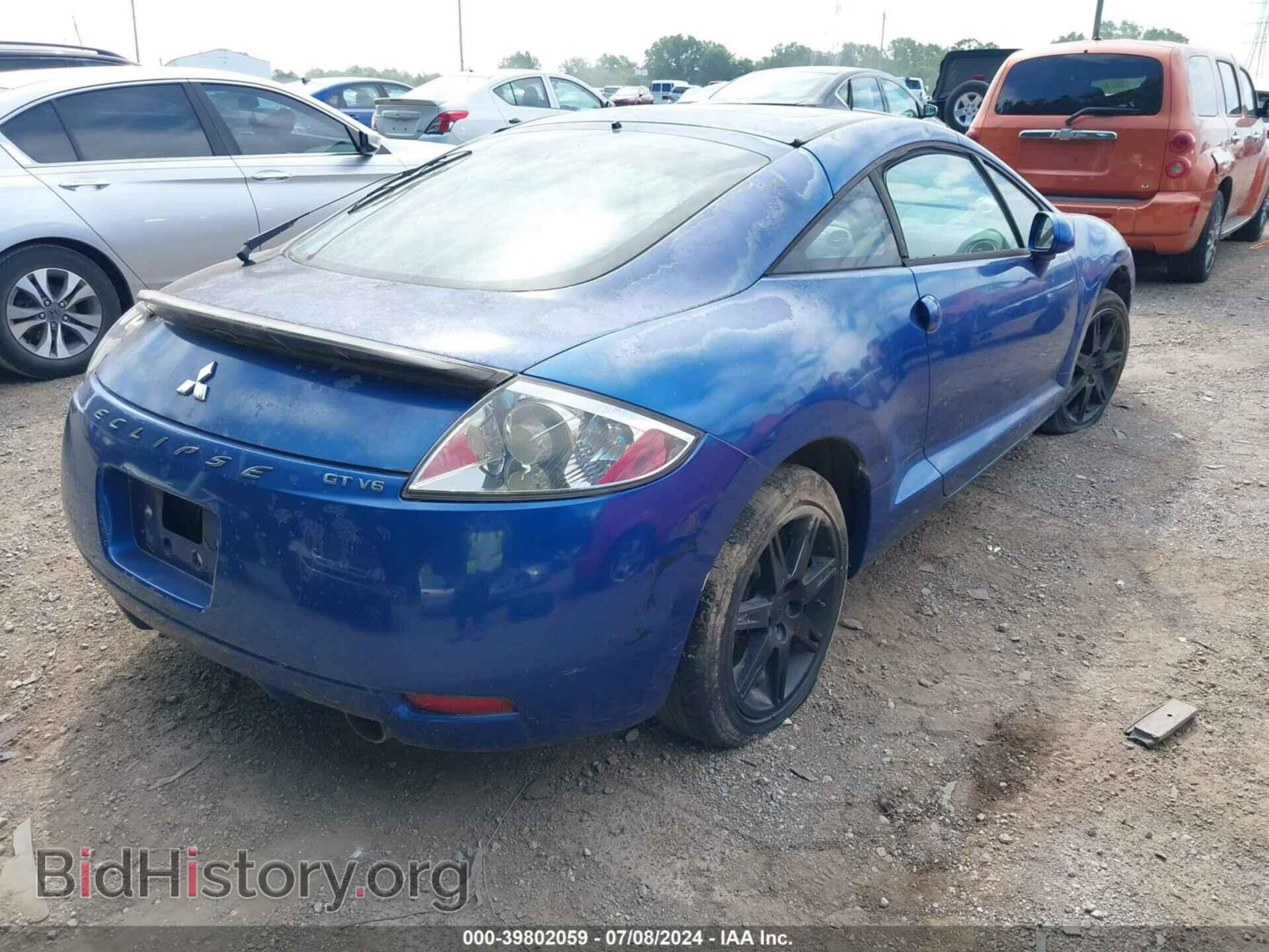 2006 MITSUBISHI ECLIPSE - VIN: 4A3AK34T96E023015 - Фото 4