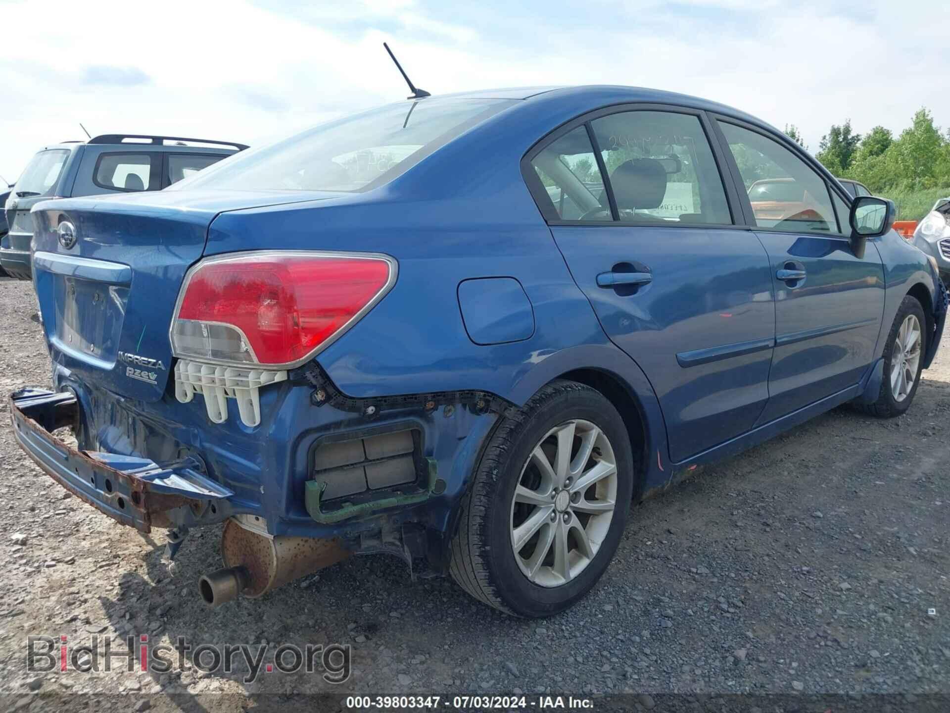 2014 SUBARU IMPREZA - VIN: JF1GJAC69EH006458 - Фото 4