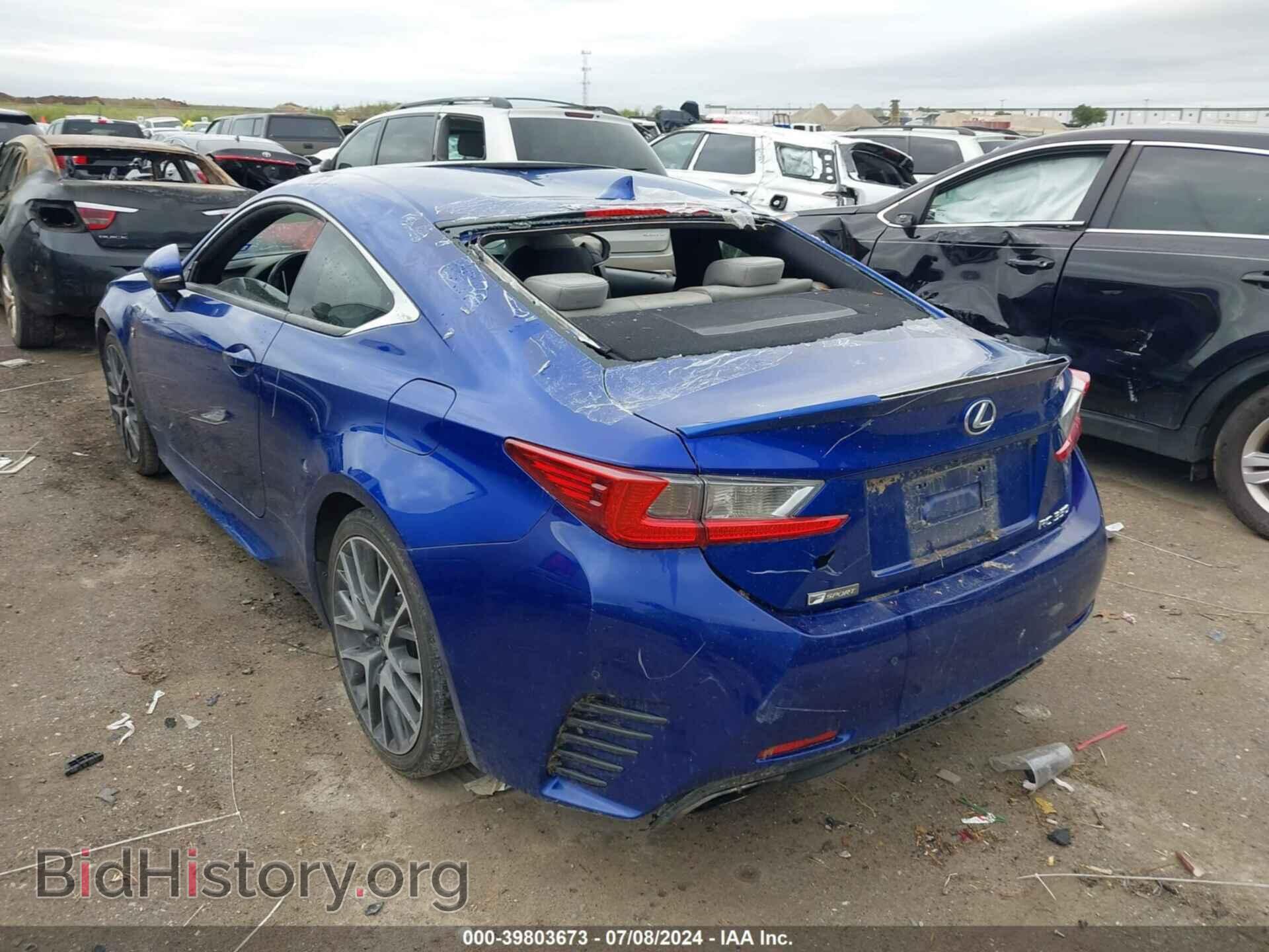2015 LEXUS RC 350 - VIN: JTHHE5BC9F5010464 - Фото 3