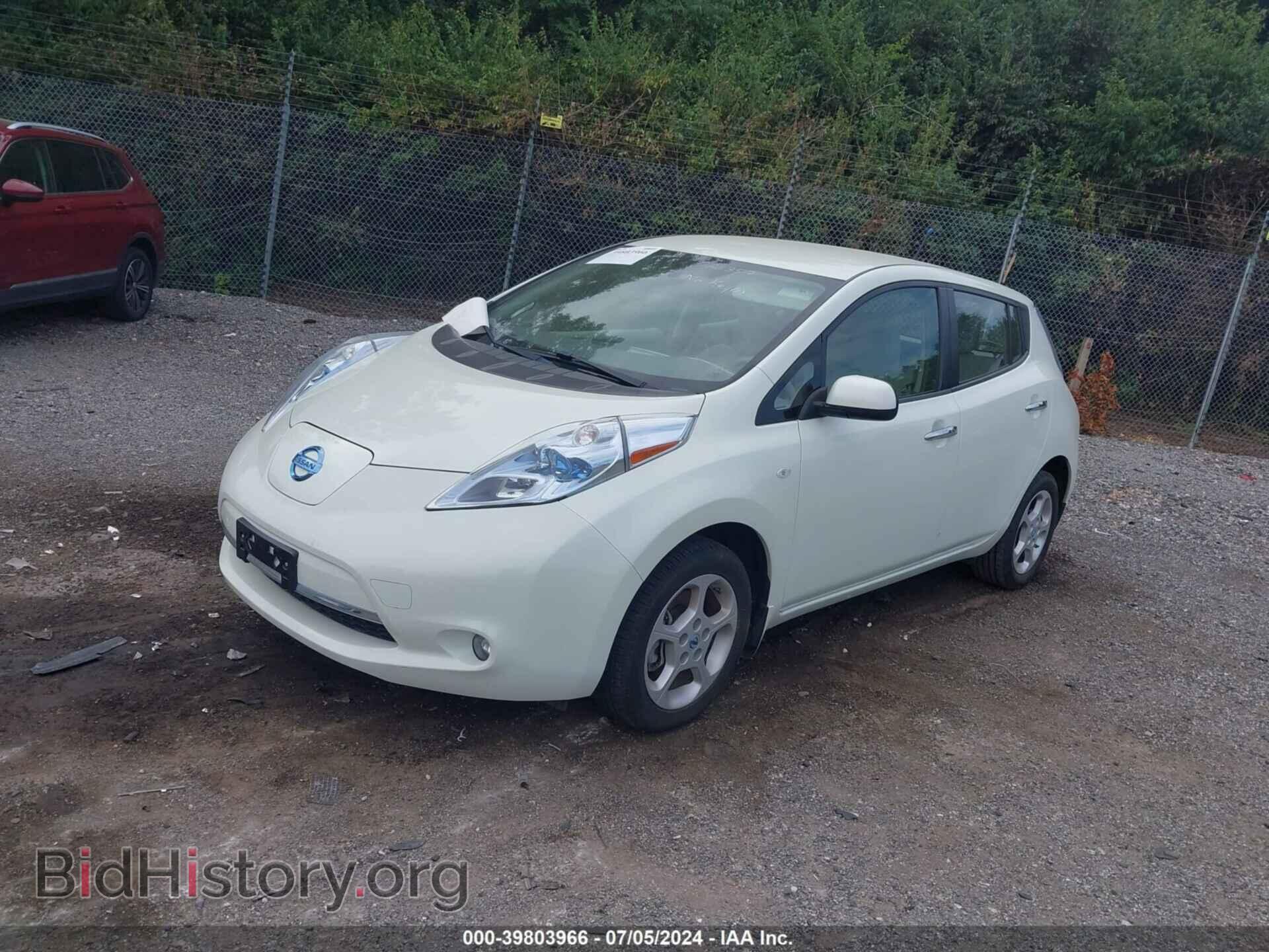 2012 NISSAN LEAF - VIN: JN1AZ0CP3CT026357 - Фото 2