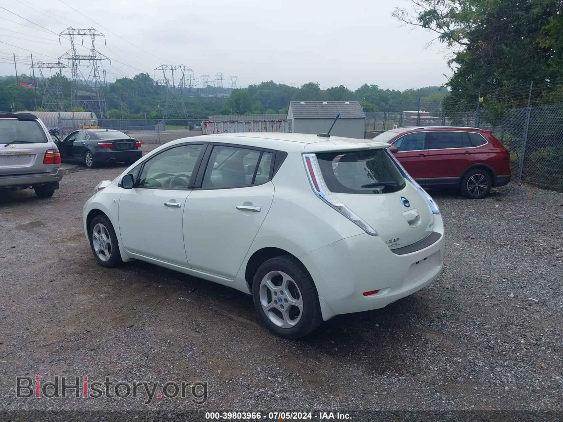 2012 NISSAN LEAF - VIN: JN1AZ0CP3CT026357 - Фото 3