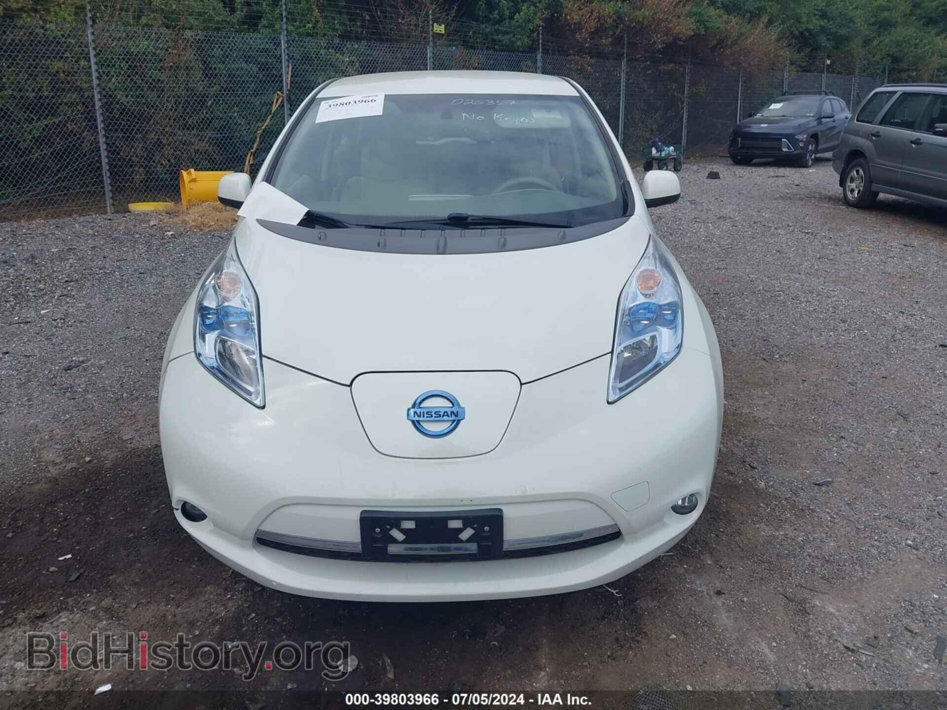 2012 NISSAN LEAF - VIN: JN1AZ0CP3CT026357 - Фото 6