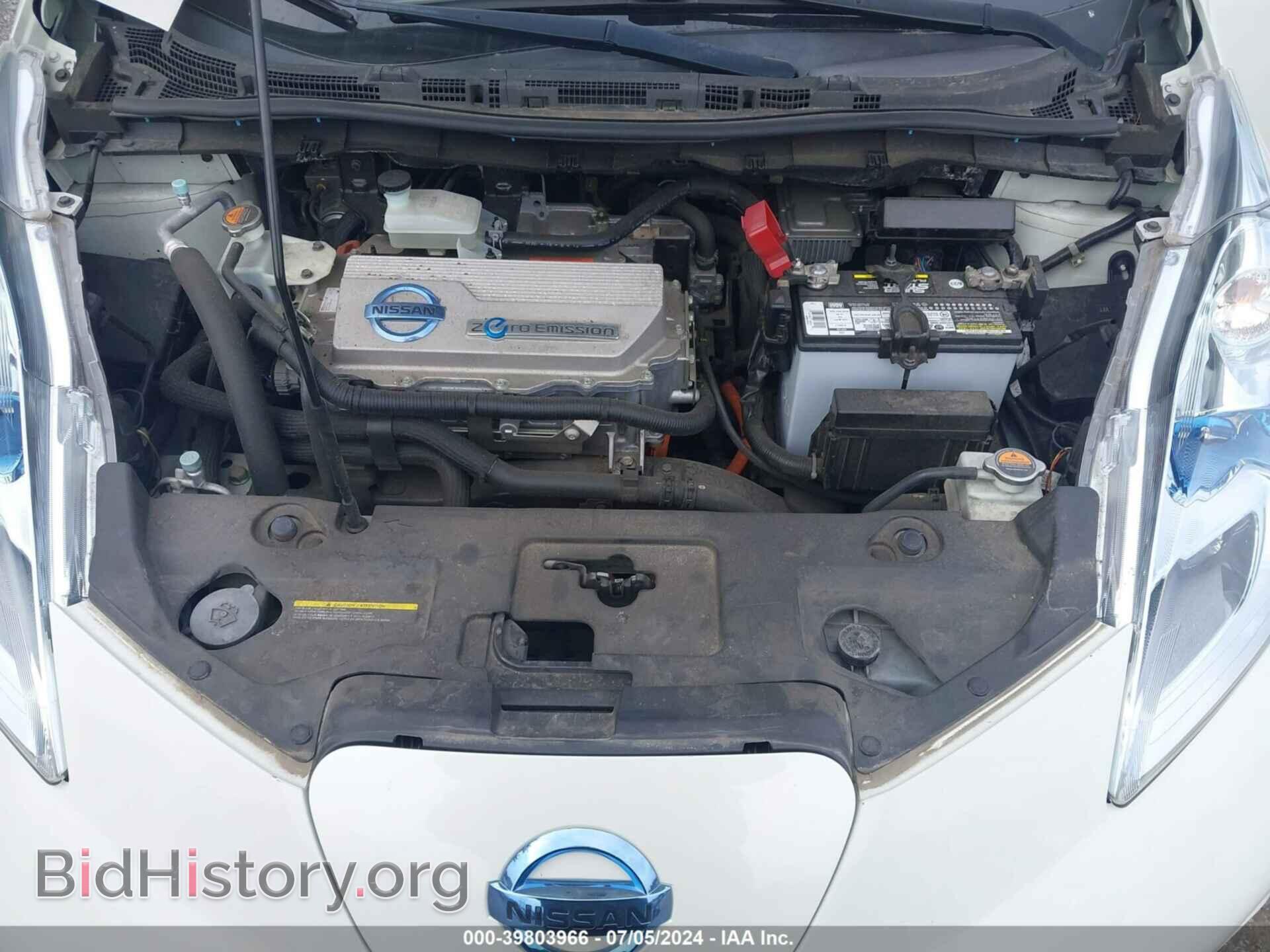 2012 NISSAN LEAF - VIN: JN1AZ0CP3CT026357 - Фото 10