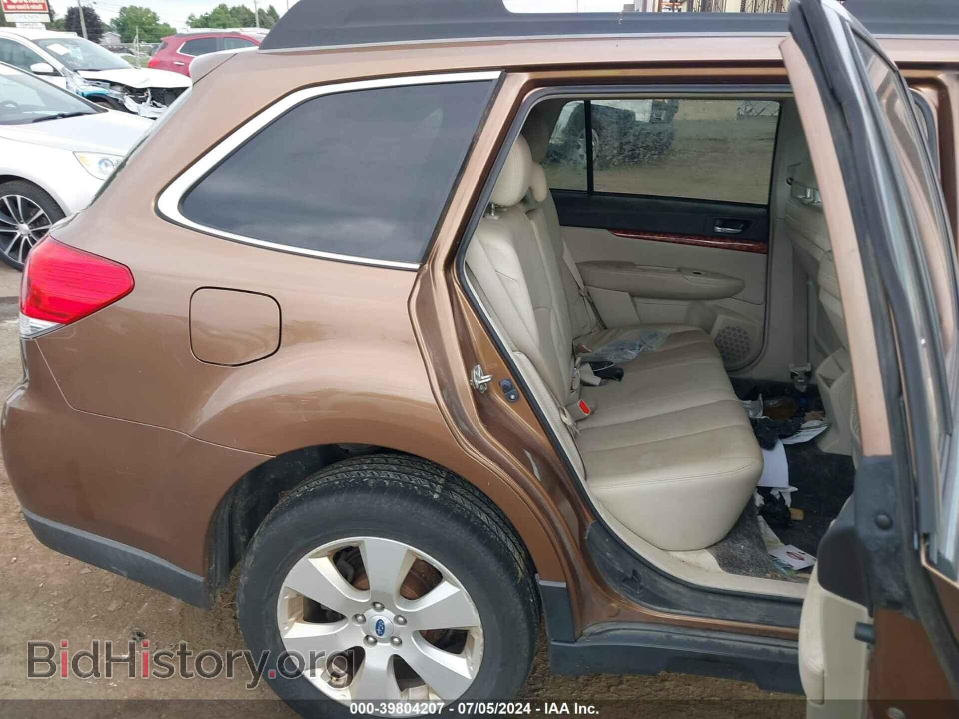 2011 SUBARU OUTBACK - VIN: 4S4BRCKC1B3429863 - Фото 8