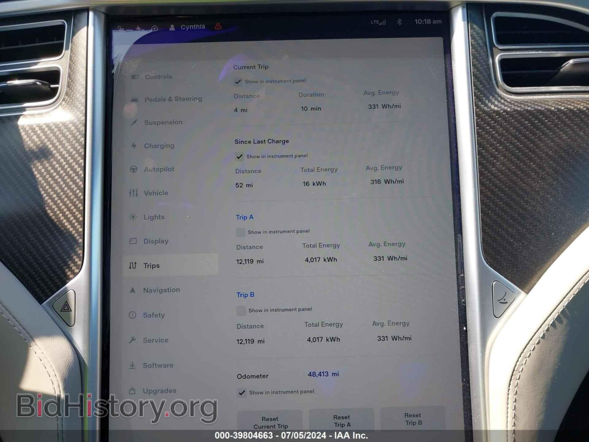 2016 TESLA MODEL S - VIN: 5YJSA1E22GF147485 - Photo 18