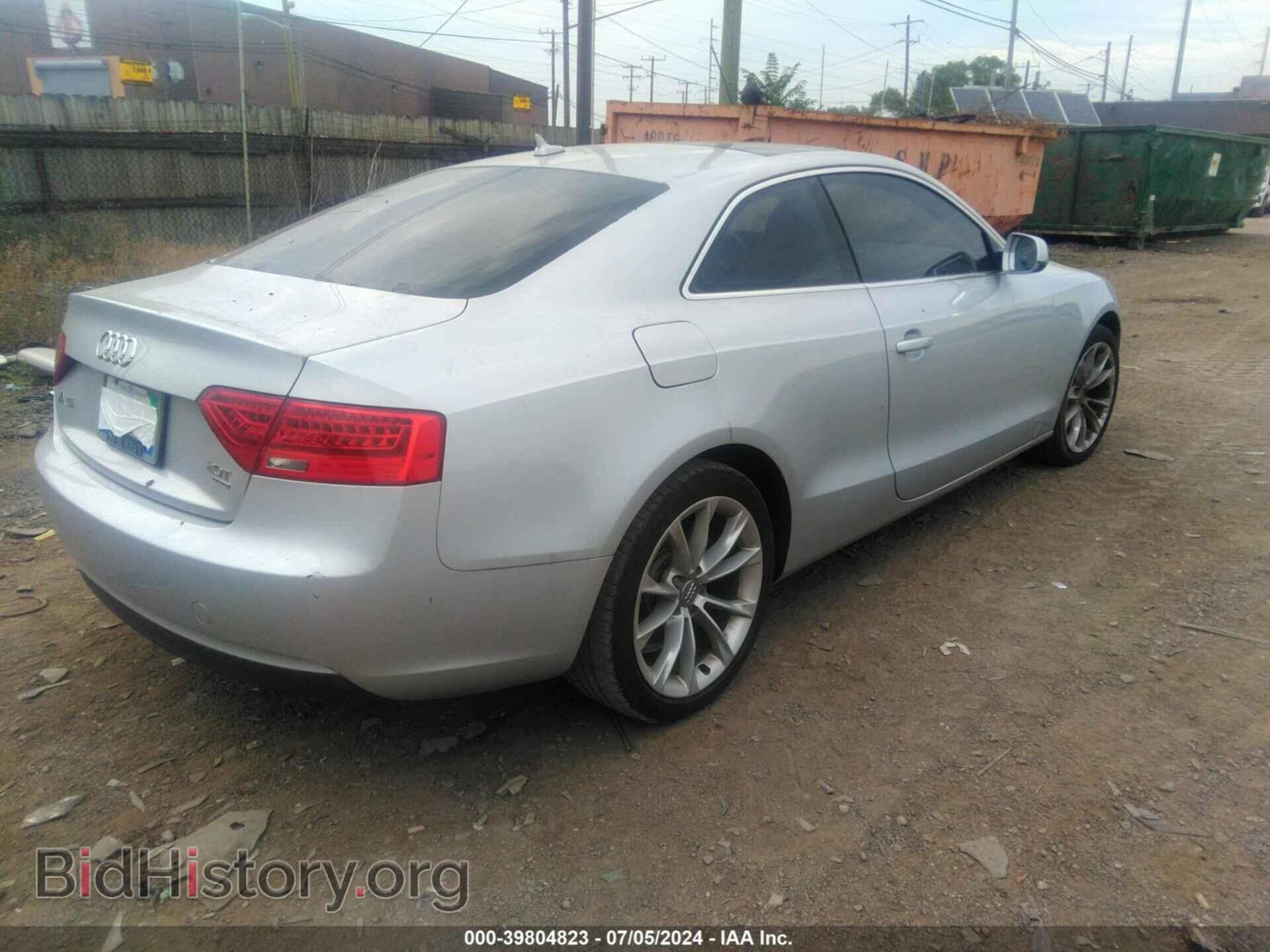 2013 AUDI A5 - VIN: WAUCFAFR7DA066002 - Фото 4