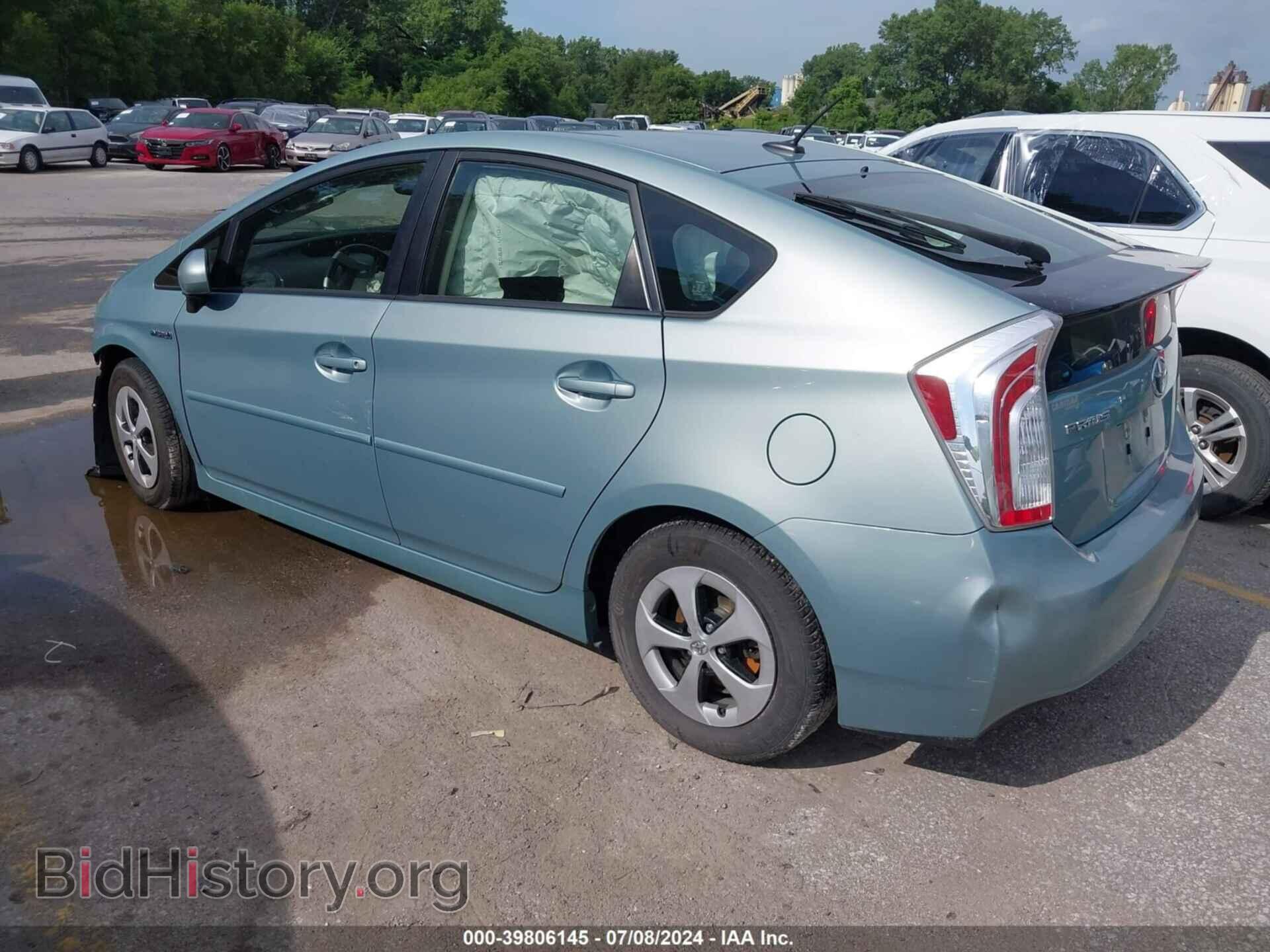 2014 TOYOTA PRIUS - VIN: JTDKN3DU0E1753330 - Фото 3