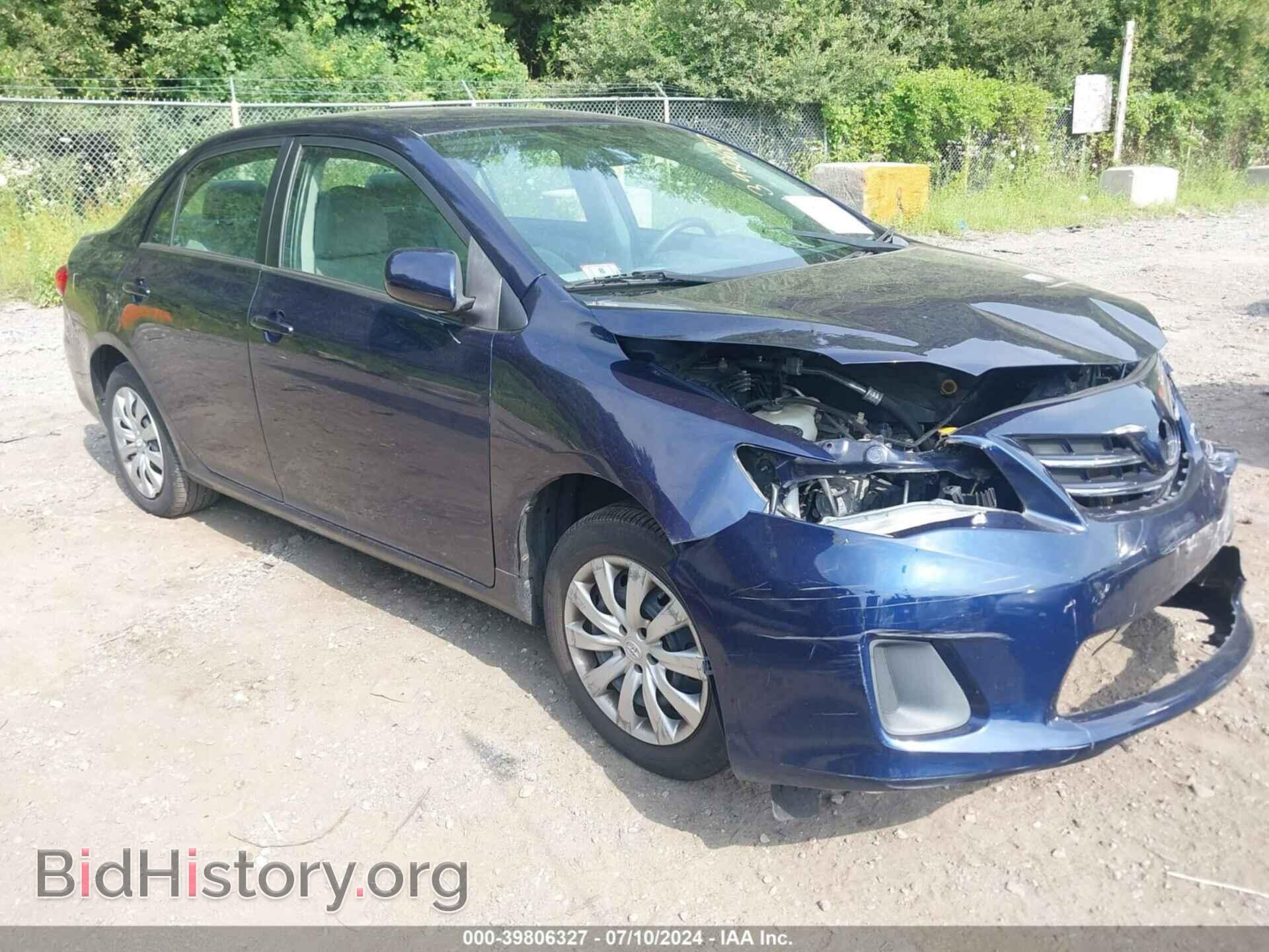 Photo 2T1BU4EE4DC028372 - TOYOTA COROLLA 2013