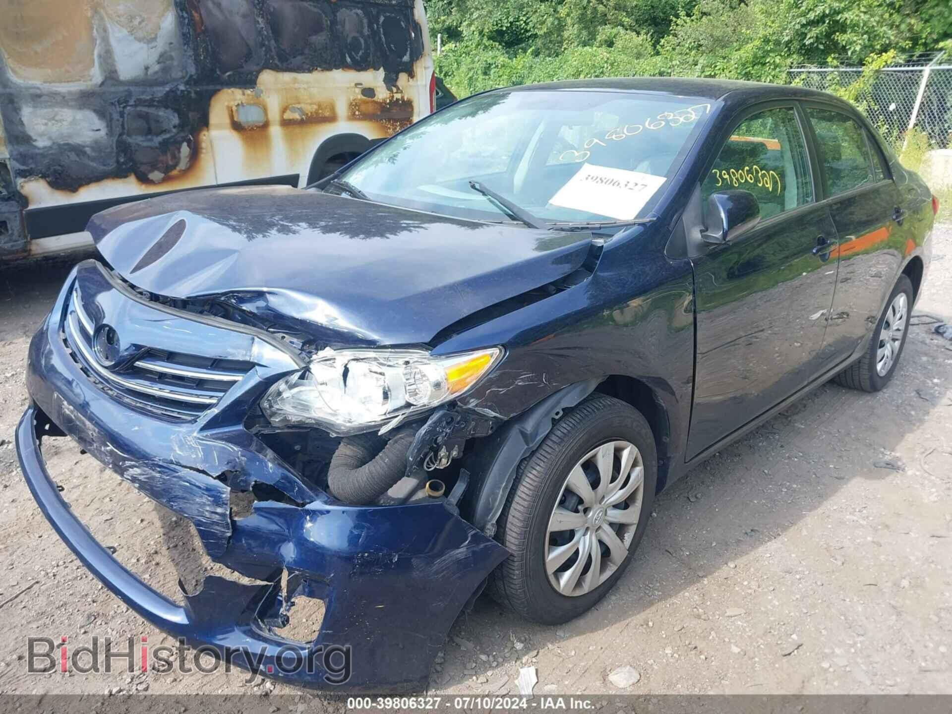 2013 TOYOTA COROLLA - VIN: 2T1BU4EE4DC028372 - Фото 2