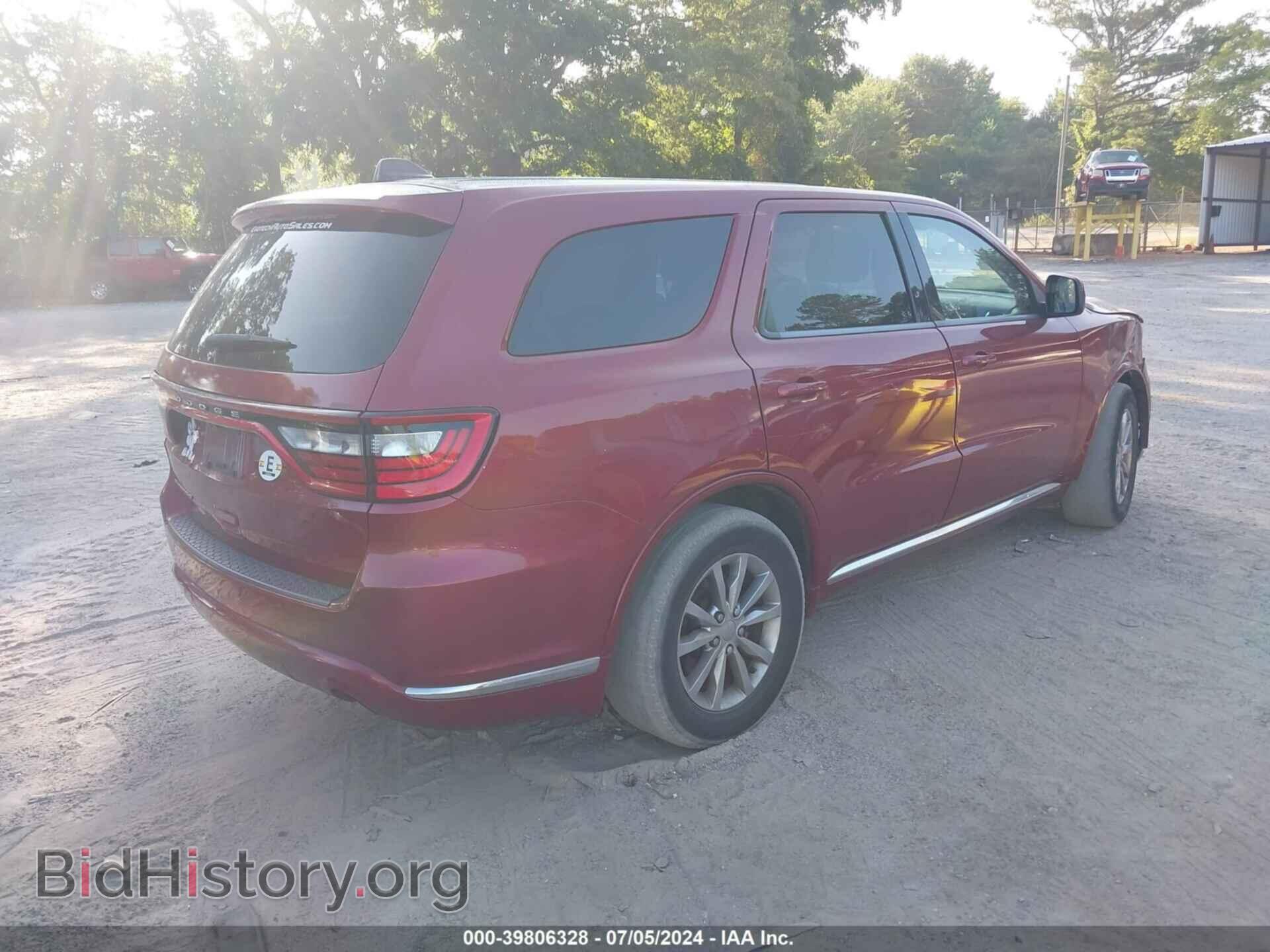 2015 DODGE DURANGO - VIN: 1C4RDHAGXFC187647 - Фото 4