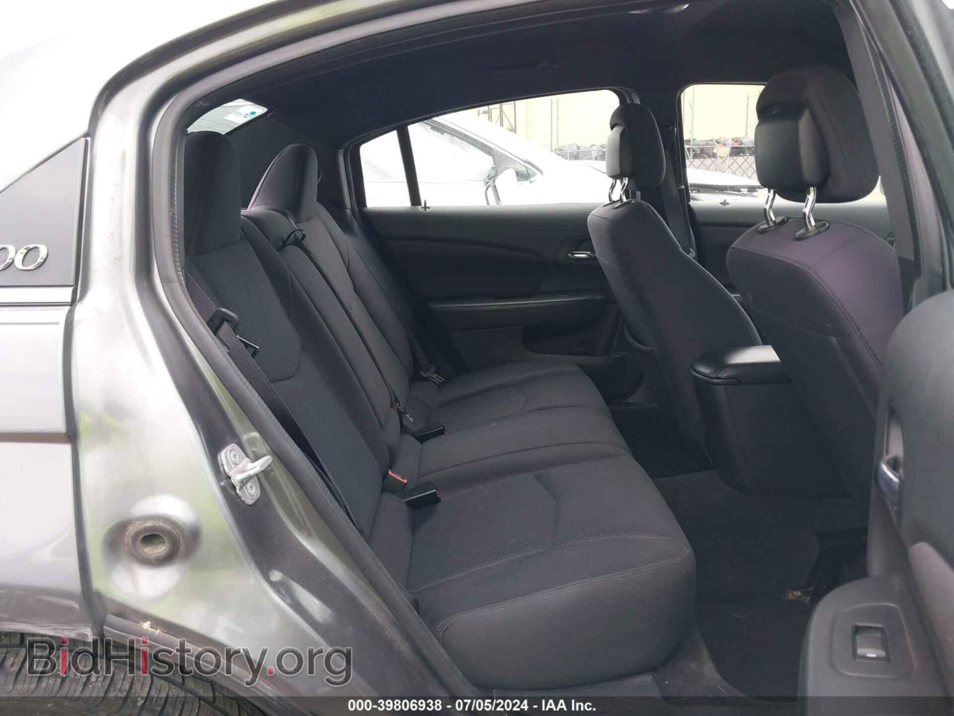 2013 CHRYSLER 200 - VIN: 1C3CCBBB2DN763200 - Фото 8